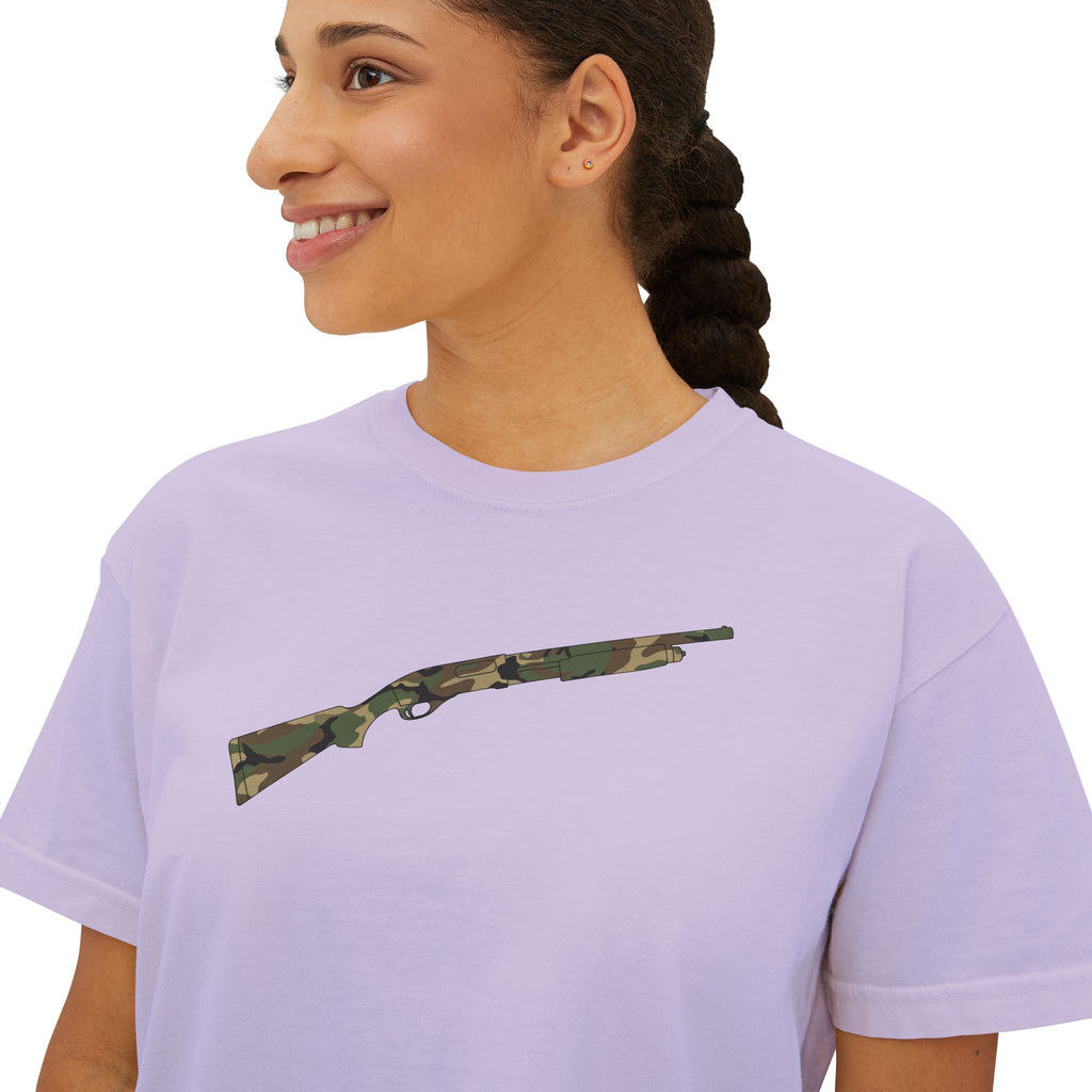 The Camo Collection-Shotgun-Women's Boxy Tee