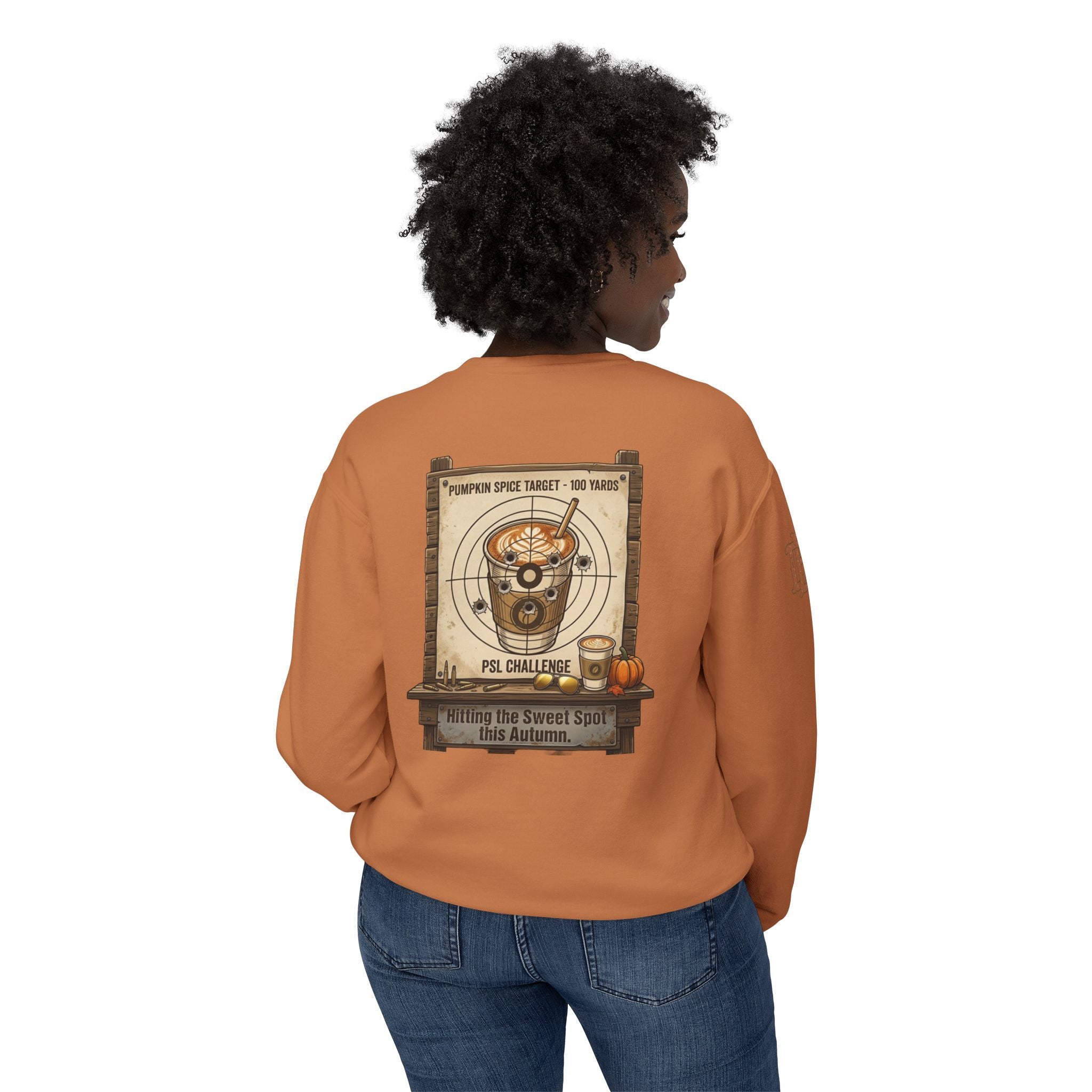 The Autumn Collection- Pumpkin Spice Target Practice Sweatshirt