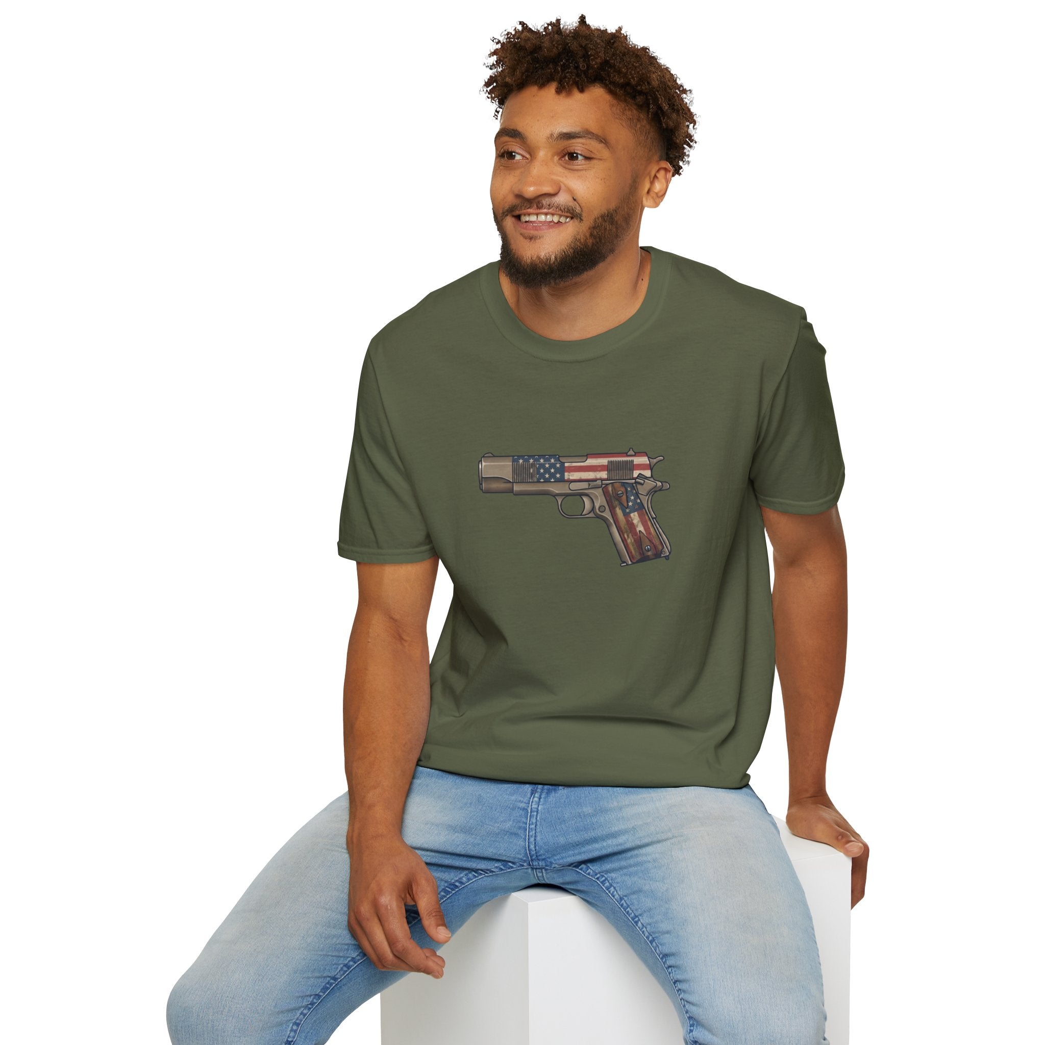 The Men's Collection-US Flag-Pistol