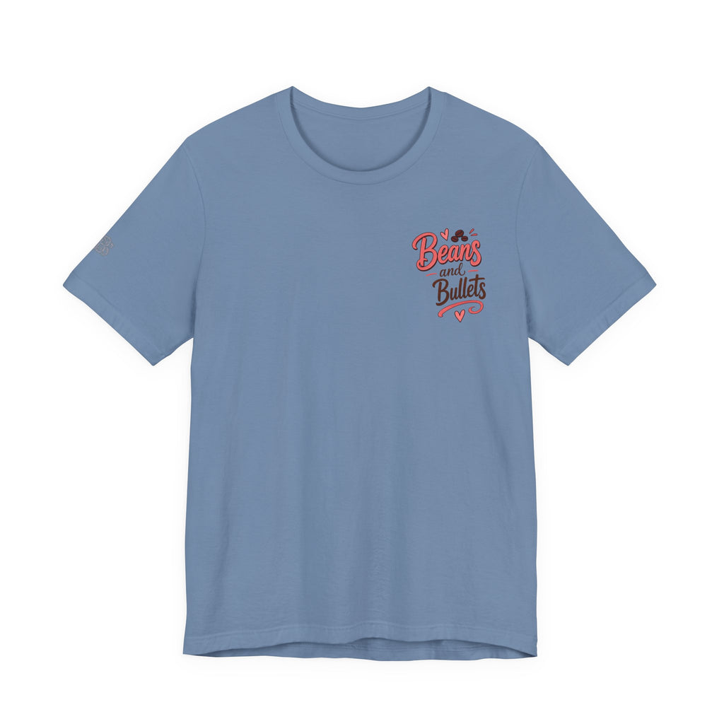 'Beans and Bullets' Coffee Lover T-Shirt