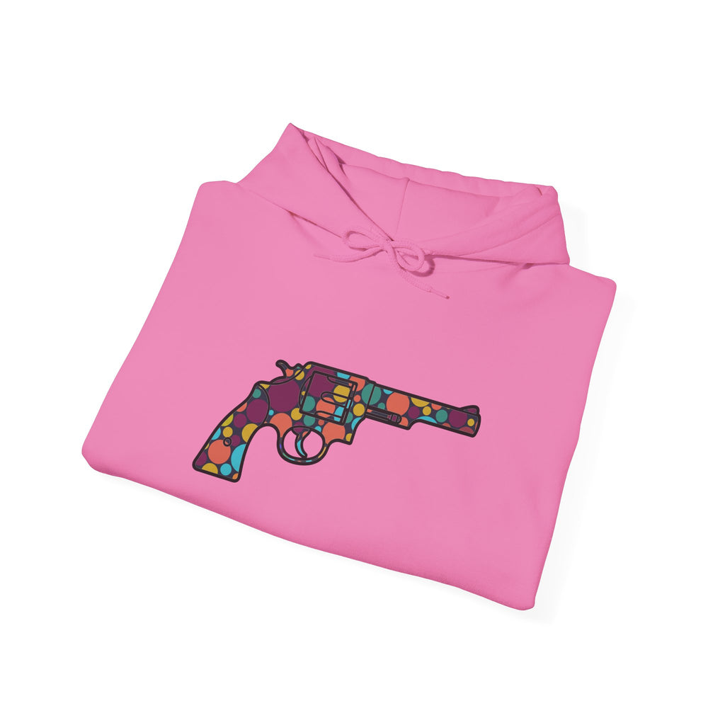 Revolver Dot Silhouette-Hooded Sweatshirt