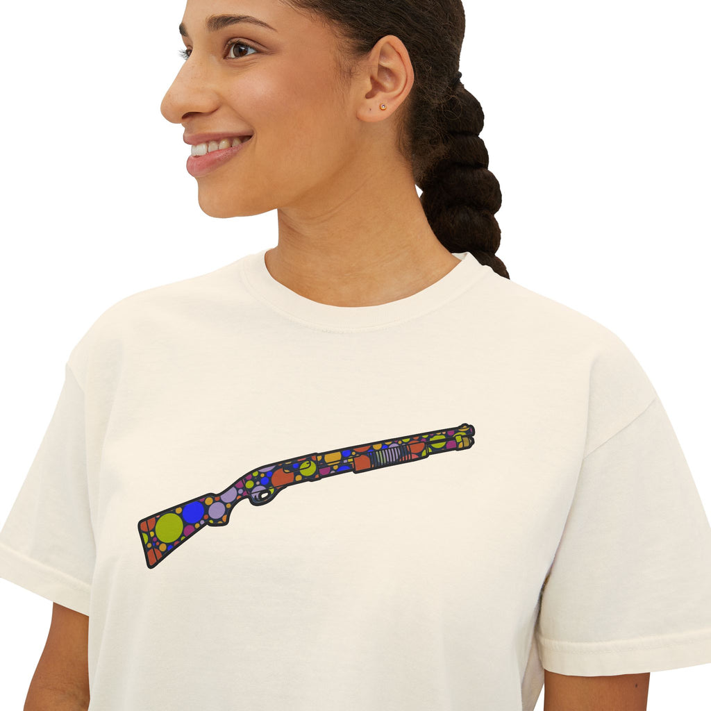 The Dot Collection- Shotgun-Women’s Boxy Tee