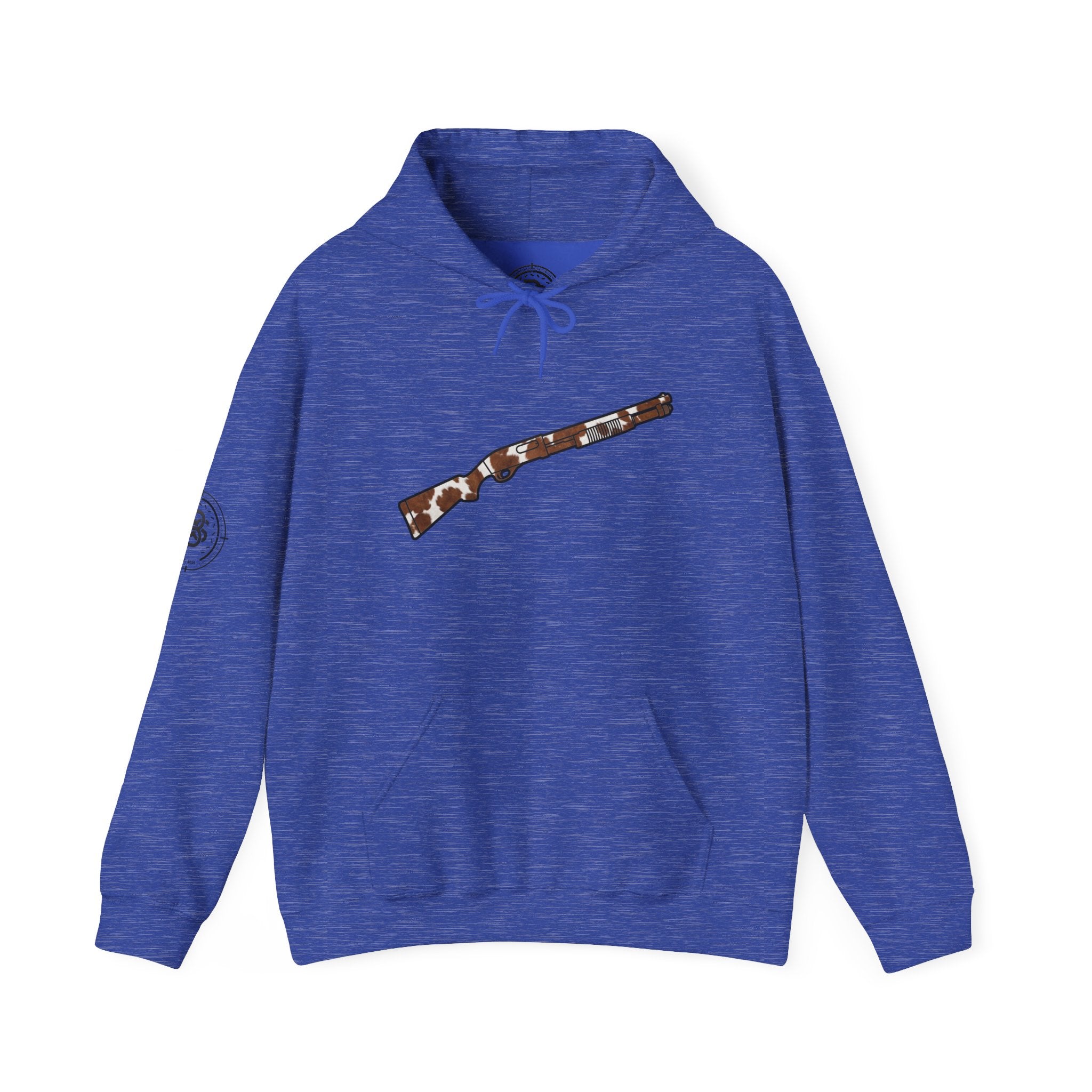 Cow Hide Shotgun Silhouette Hoodie