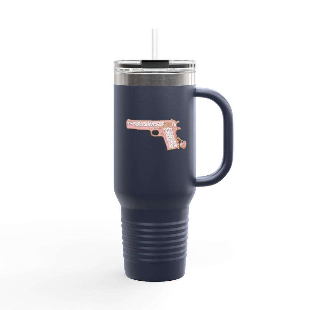 The Sprinkles Collection-1911 Pistol-40oz Insulated Travel Mug
