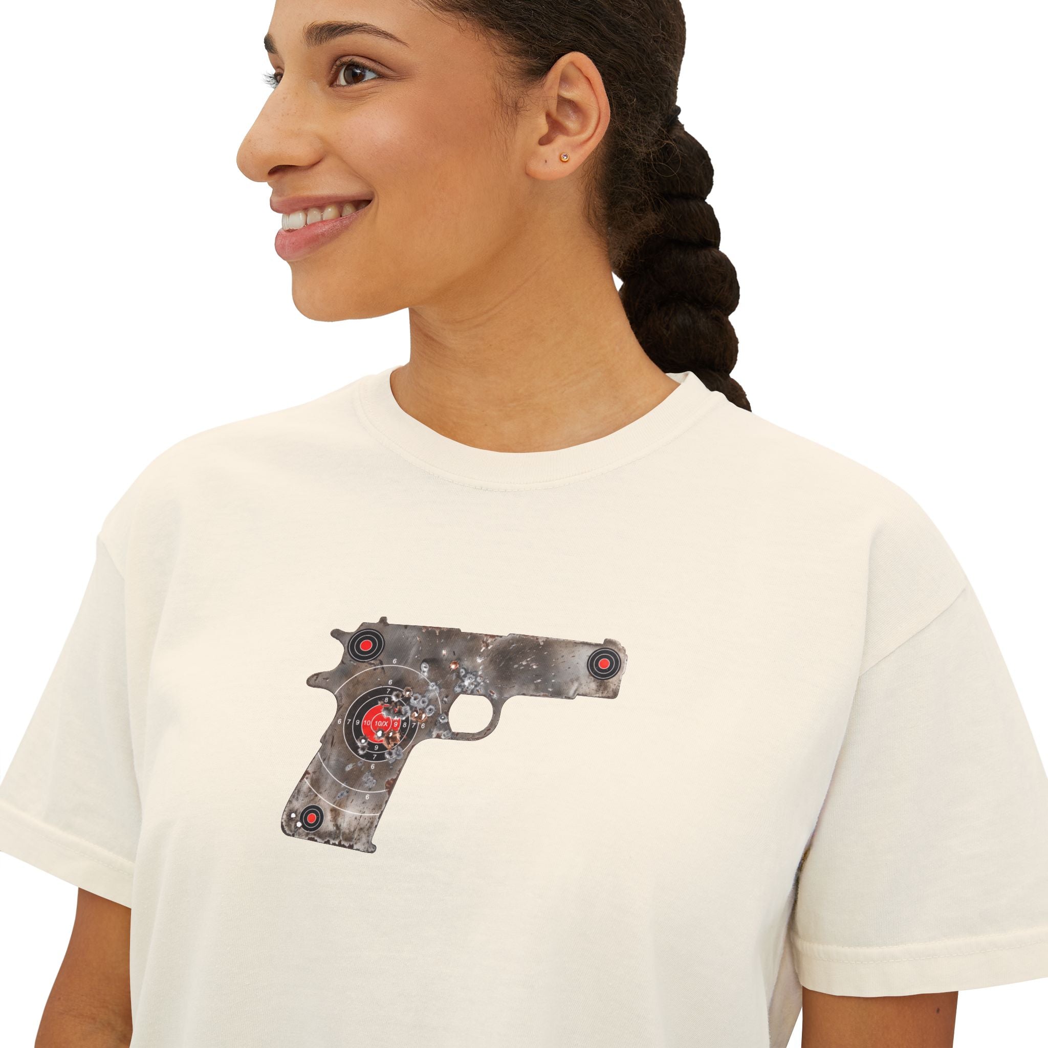 The Target Collection- Pistol-Women’s Boxy Tee