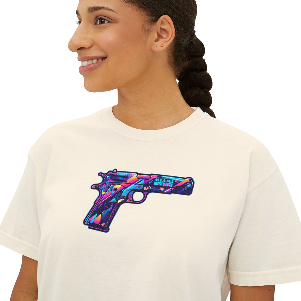 The Retro Collection-Pistol-Women's Boxy Tee