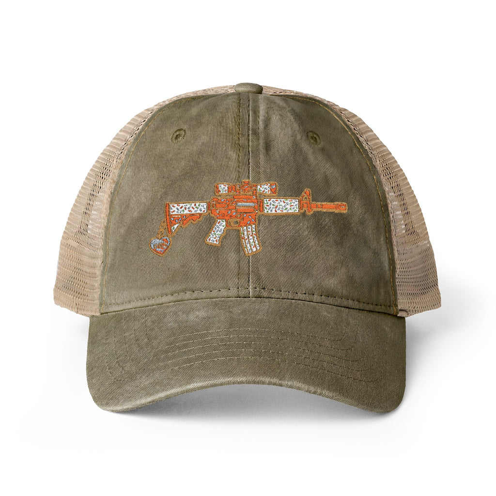 The Signature Sprinkles Collection-Women's Washed Mesh-Back Cap