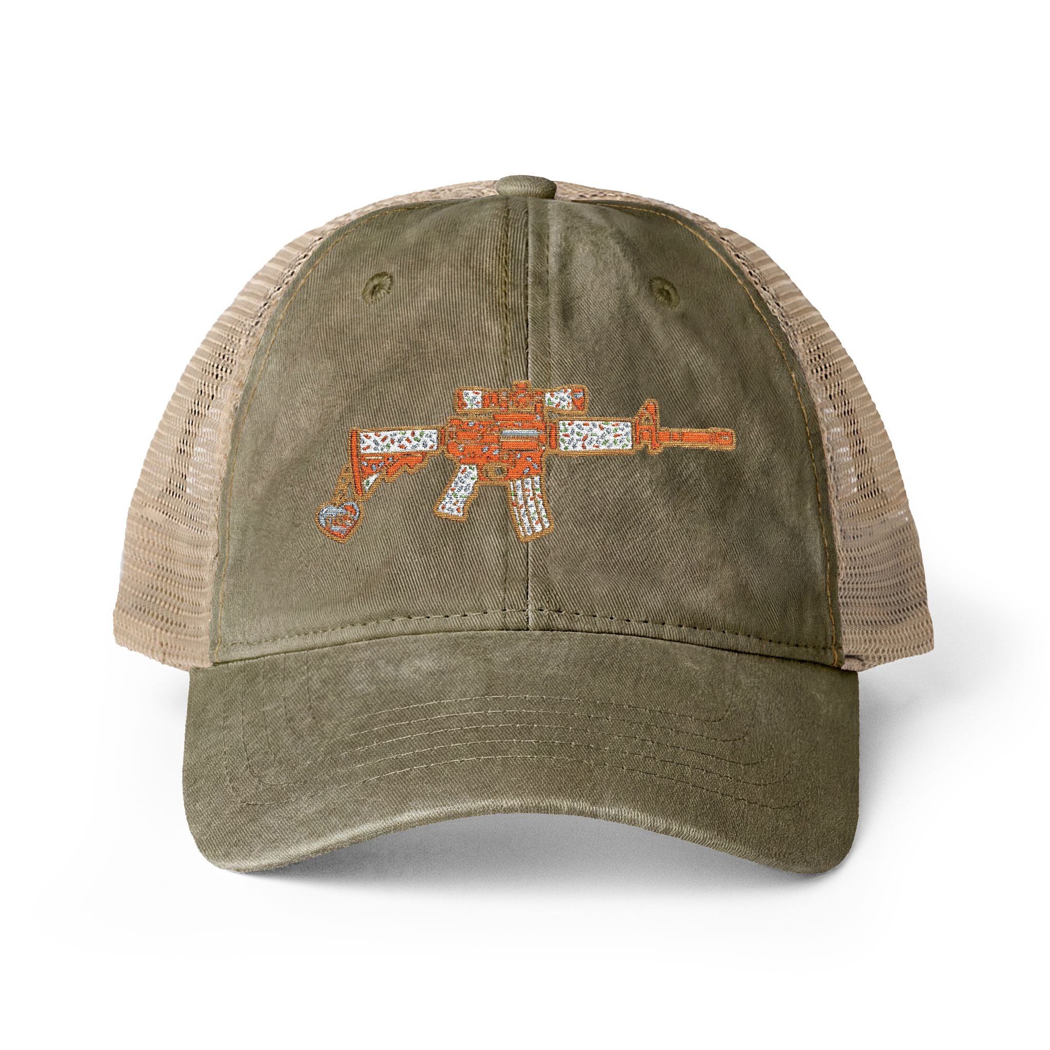 The Signature Sprinkles Collection-Women's Washed Mesh-Back Cap