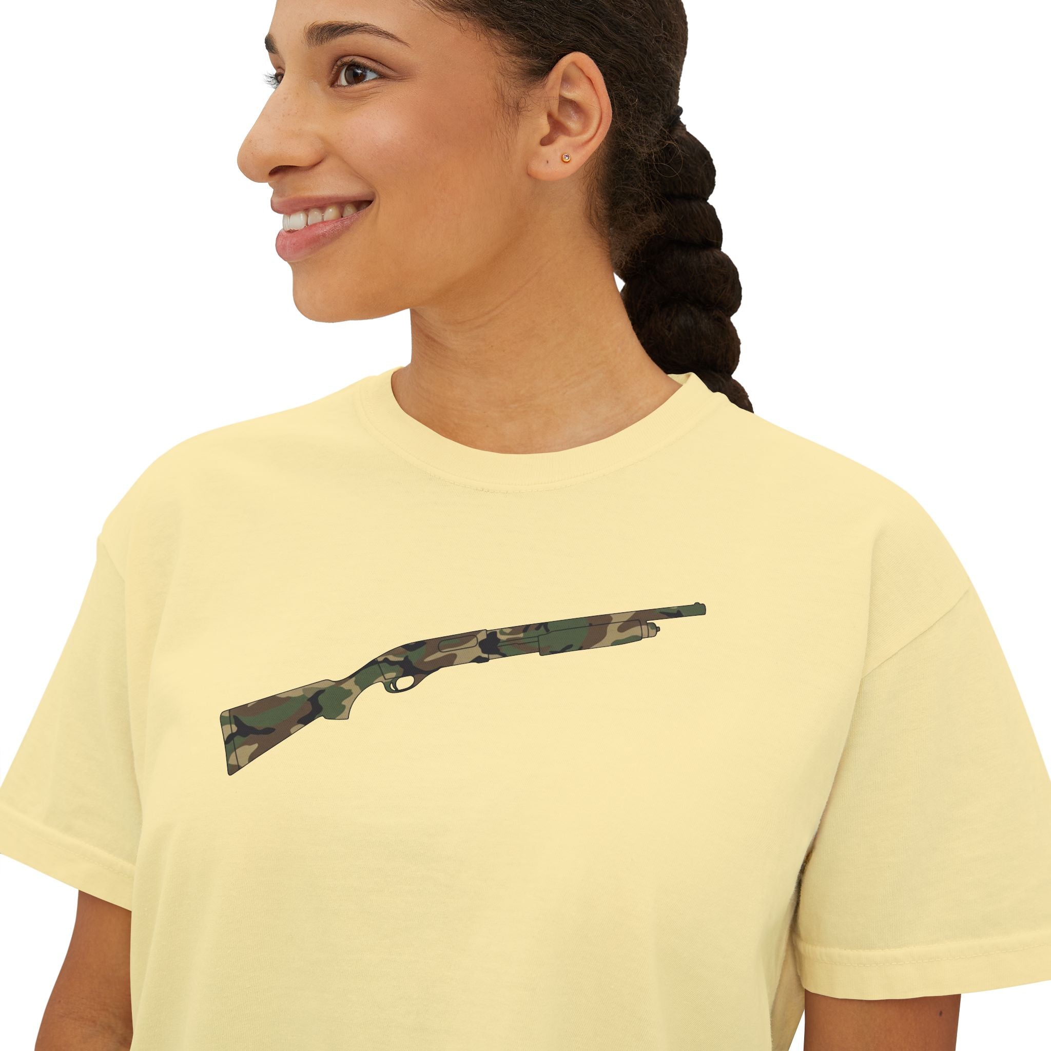 The Camo Collection-Shotgun-Women's Boxy Tee