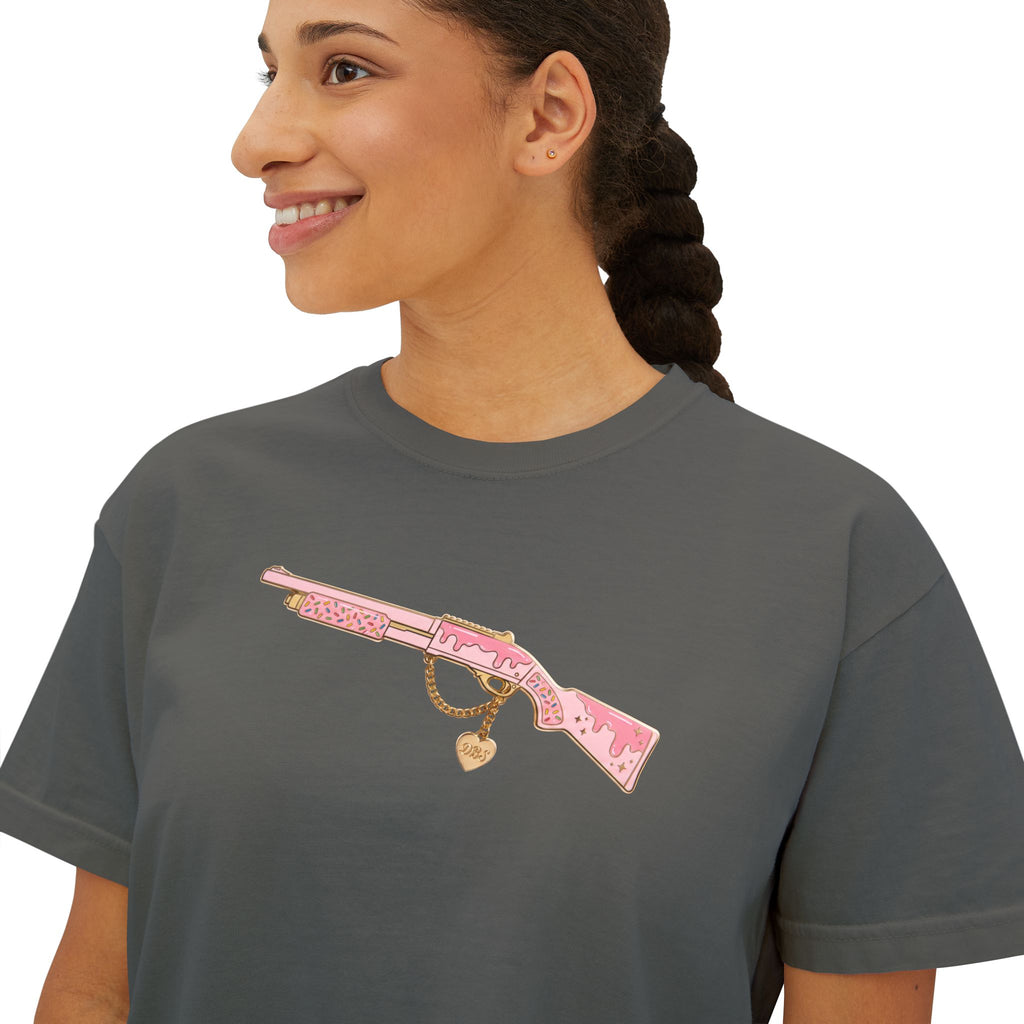 The Signature Sprinkles Collection- Shotgun- Women's Boxy Tee