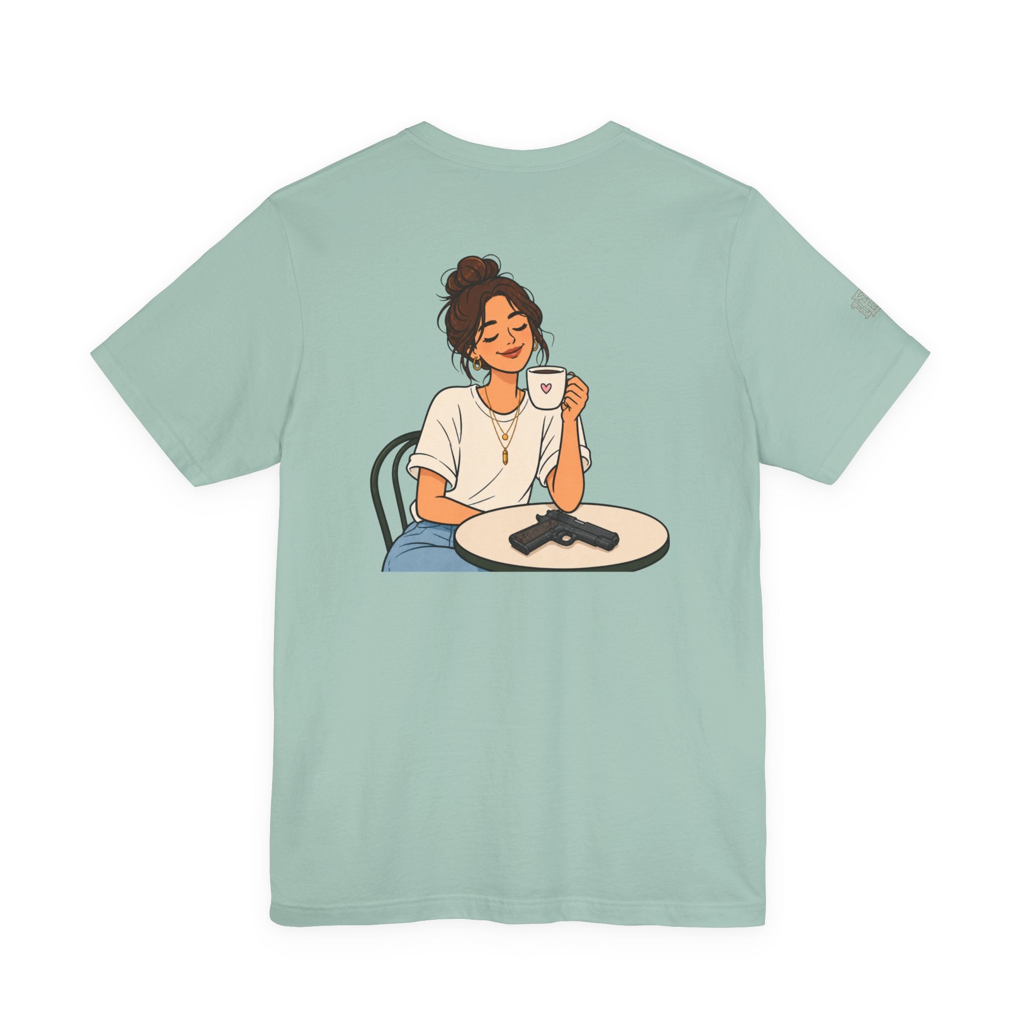 'Beans and Bullets' Coffee Lover T-Shirt