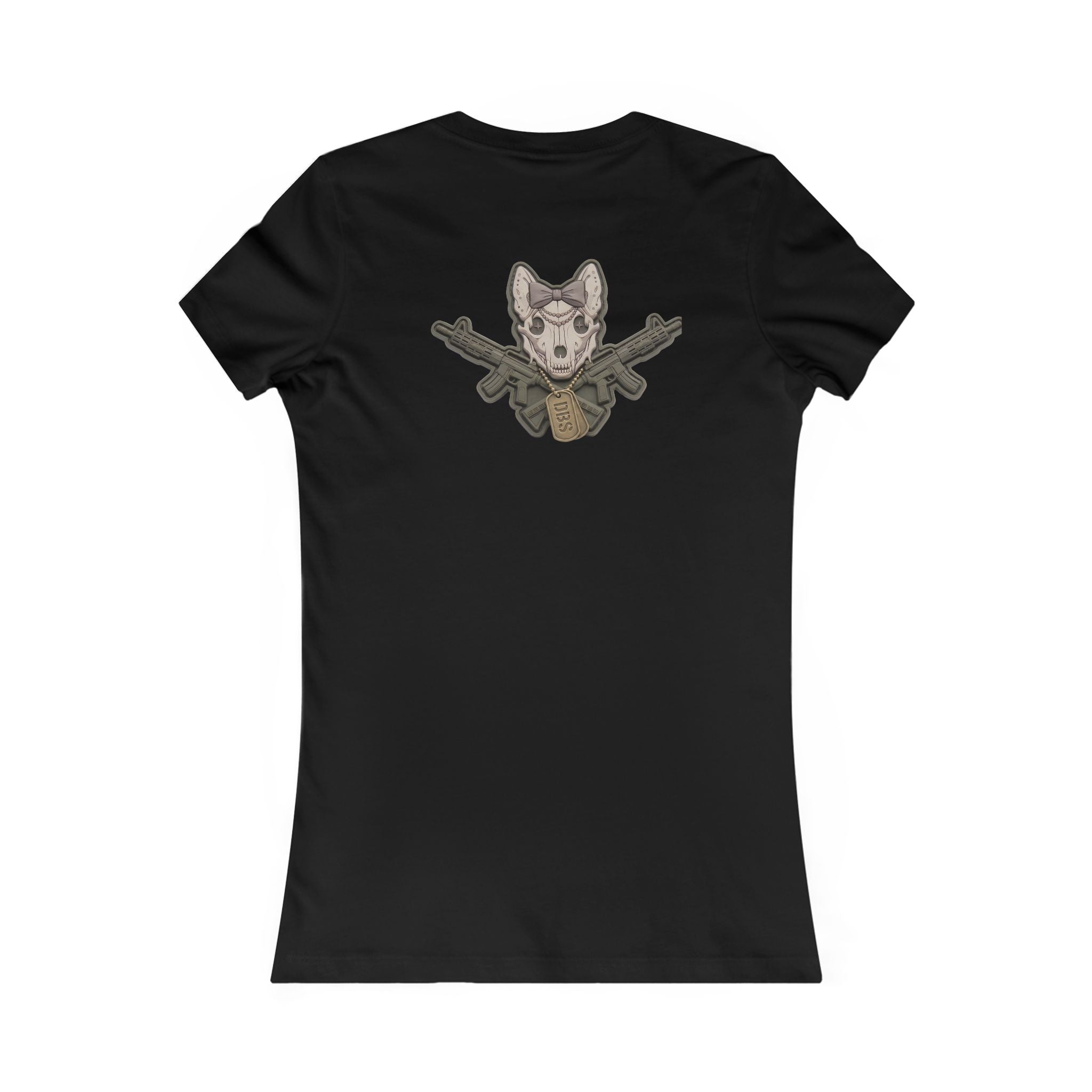 Women’s Tactical K9 Tee — 'DBS' Crest Chest & K9 Emblem Back