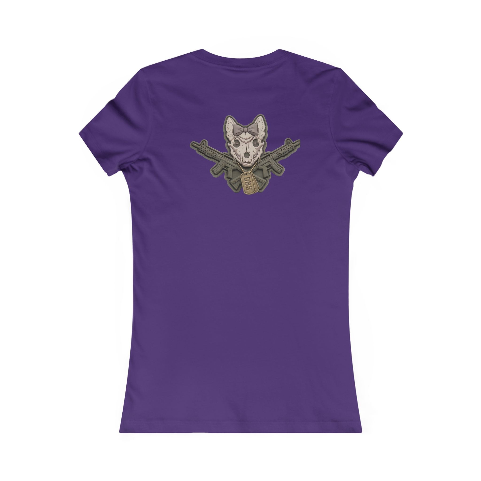 Women’s Tactical K9 Tee — 'DBS' Crest Chest & K9 Emblem Back