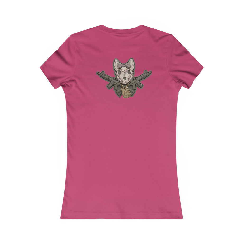 Women’s Tactical K9 Tee — 'DBS' Crest Chest & K9 Emblem Back