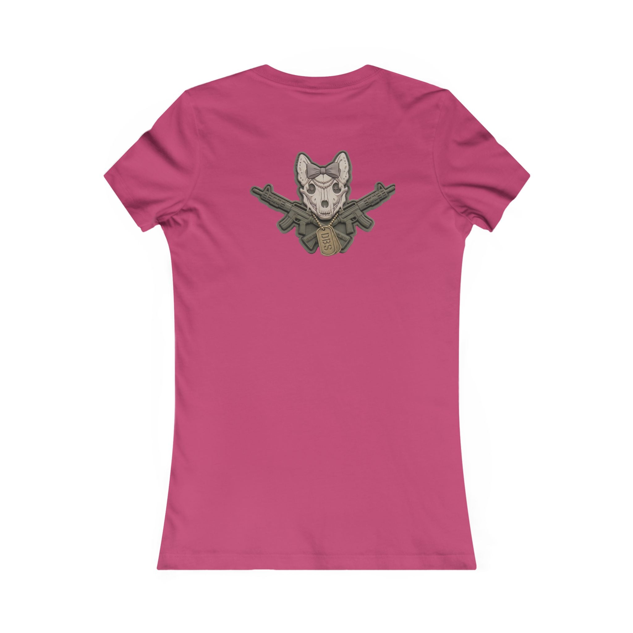 Women’s Tactical K9 Tee — 'DBS' Crest Chest & K9 Emblem Back