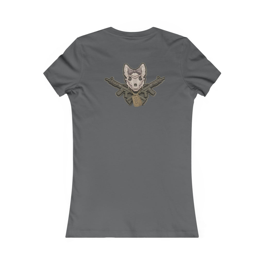 Women’s Tactical K9 Tee — 'DBS' Crest Chest & K9 Emblem Back