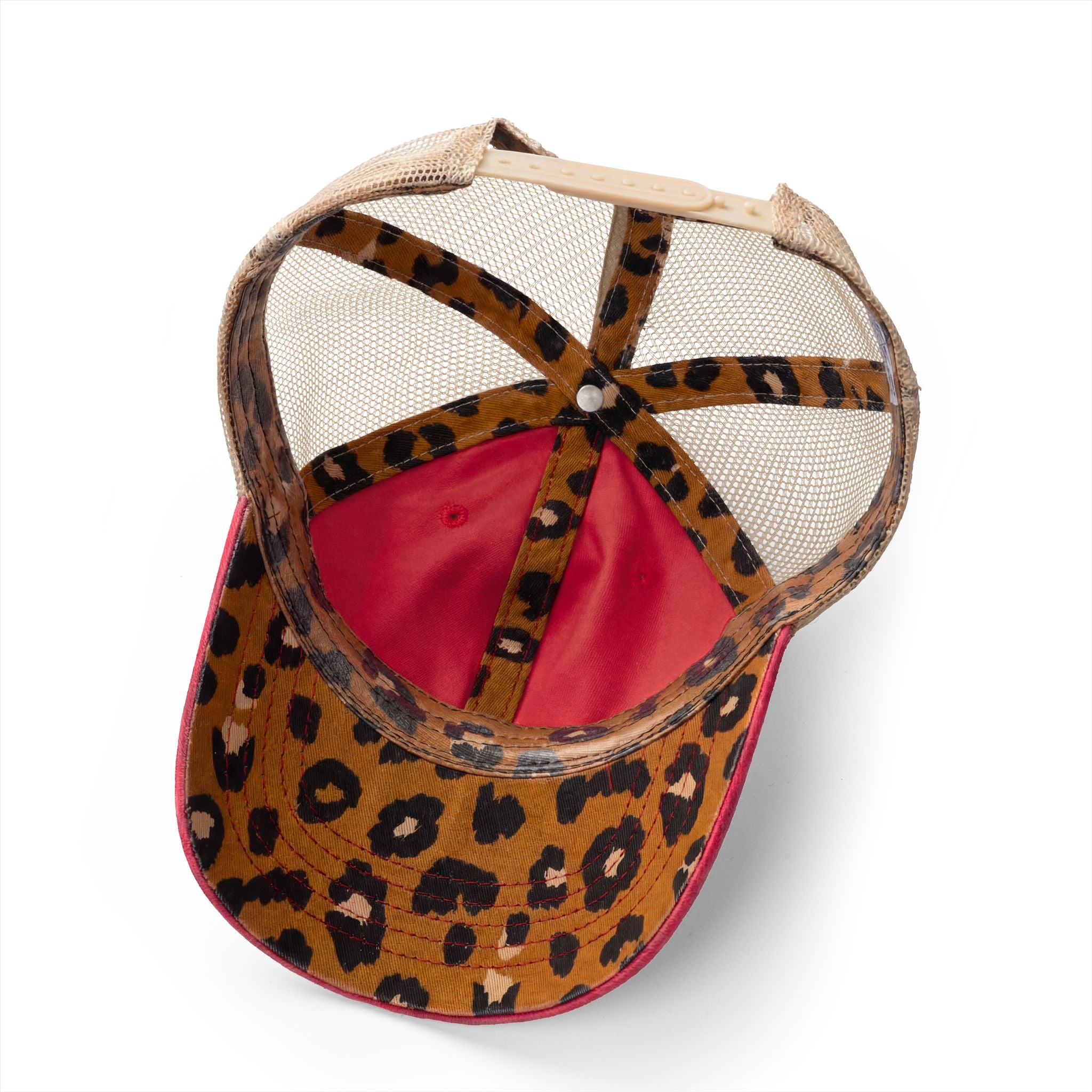 Gun Mom-mesh hat with ponytail slot
