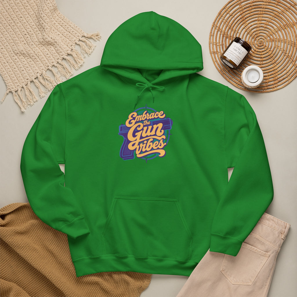 Embrace Gun Vibes Hoodie — Retro