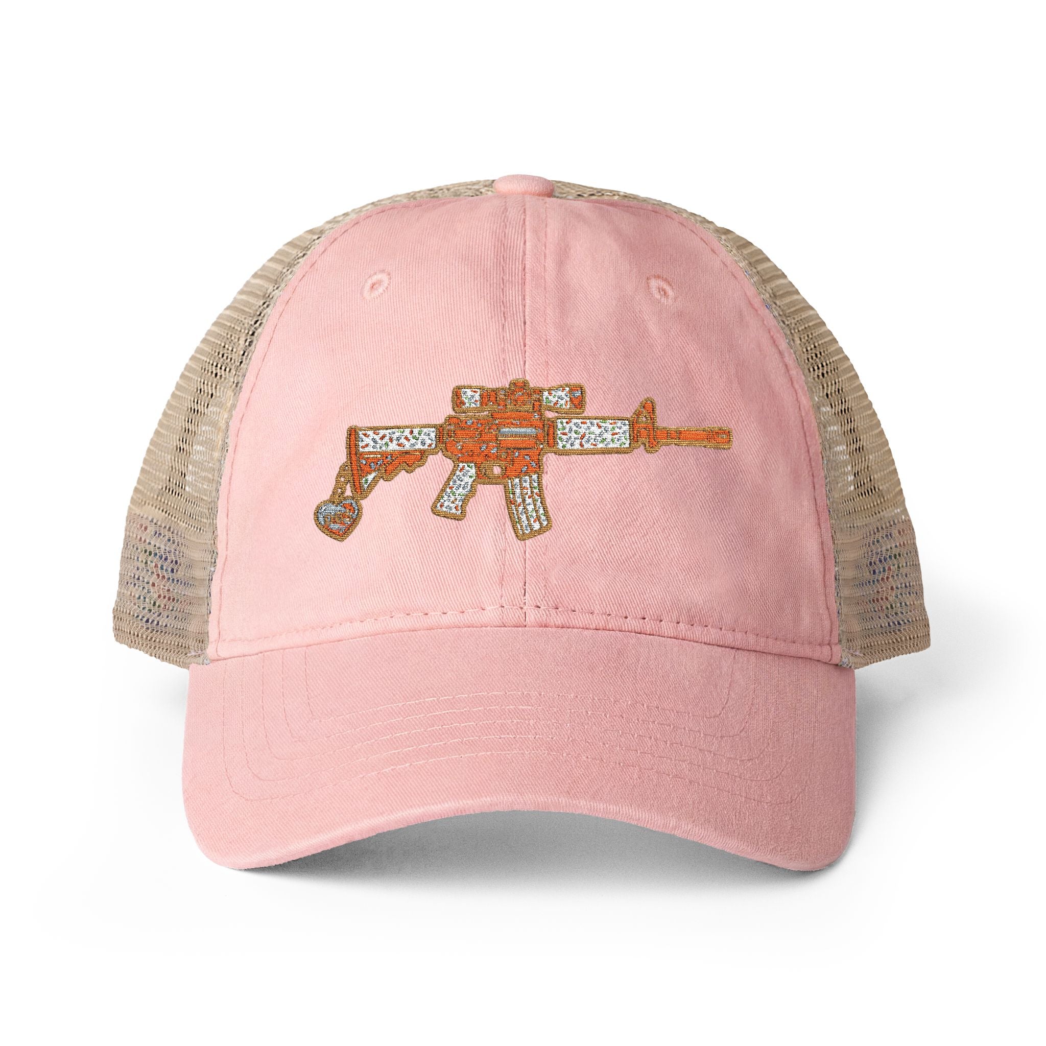The Signature Sprinkles Collection-Women's Washed Mesh-Back Cap