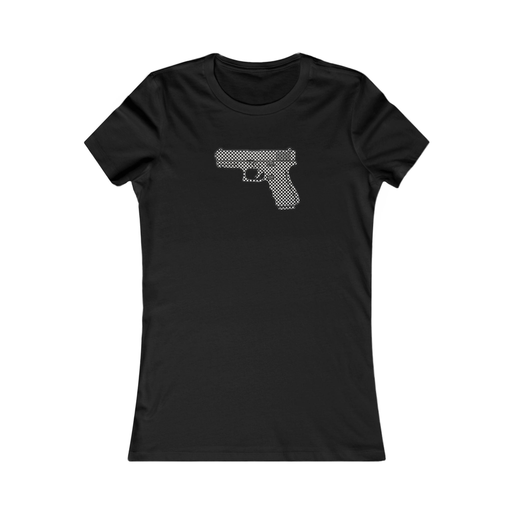 The Checker Collection-Pistol-Woman's T's