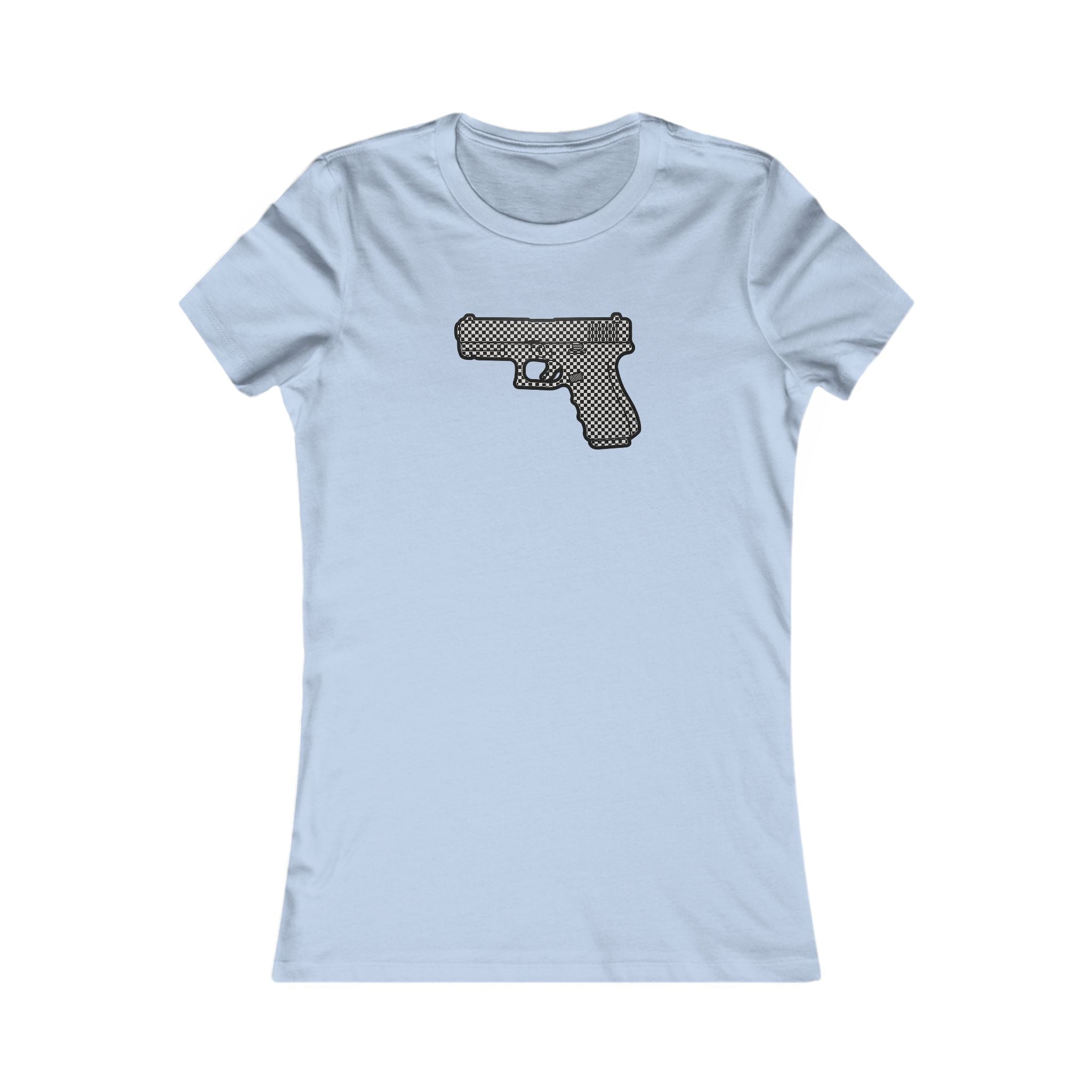The Checker Collection-Pistol-Woman's T's