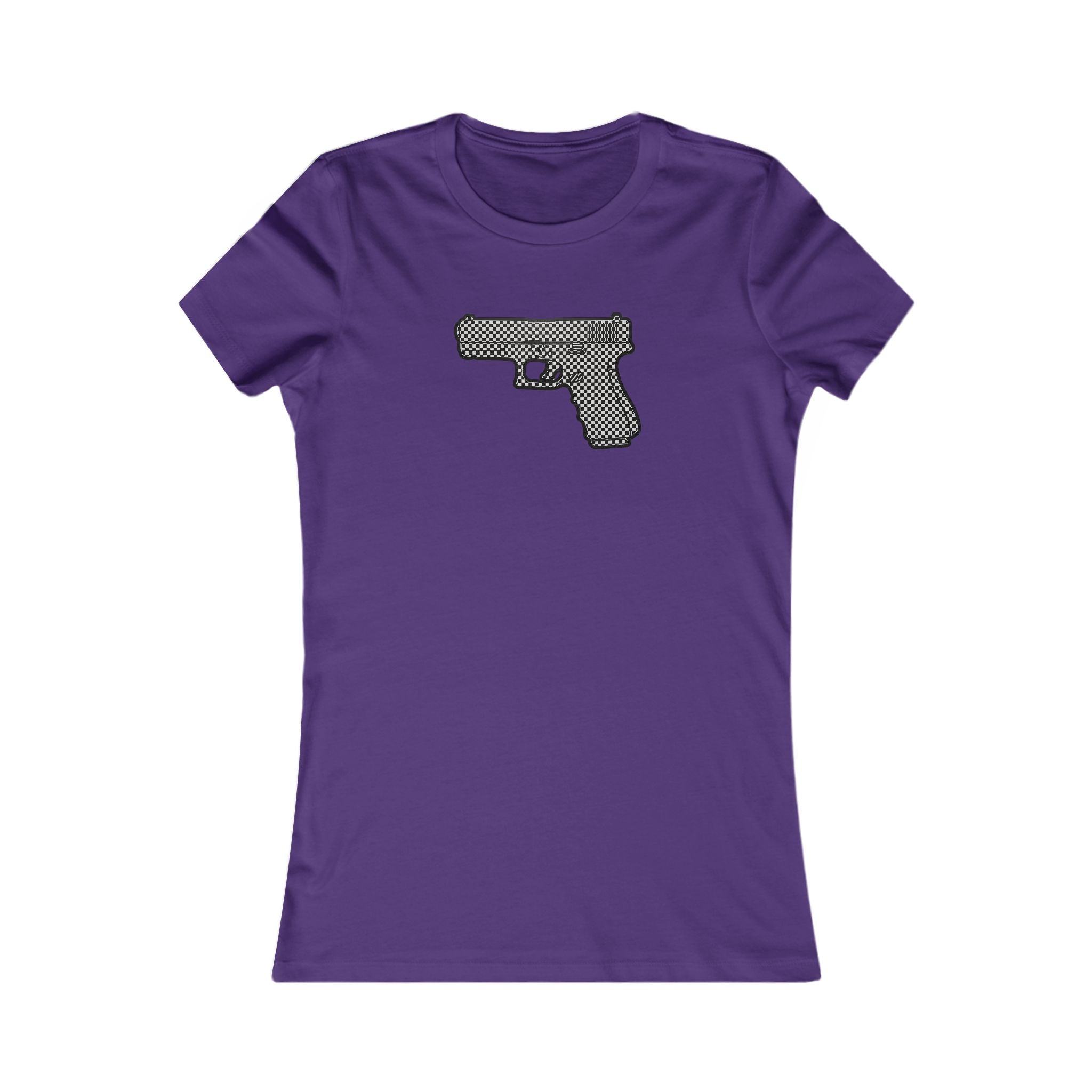 The Checker Collection-Pistol-Woman's T's