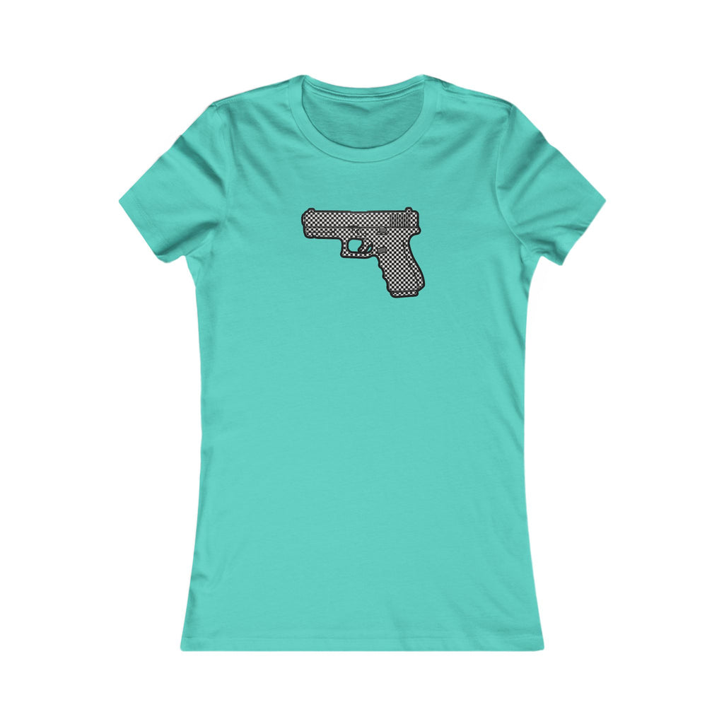 The Checker Collection-Pistol-Woman's T's