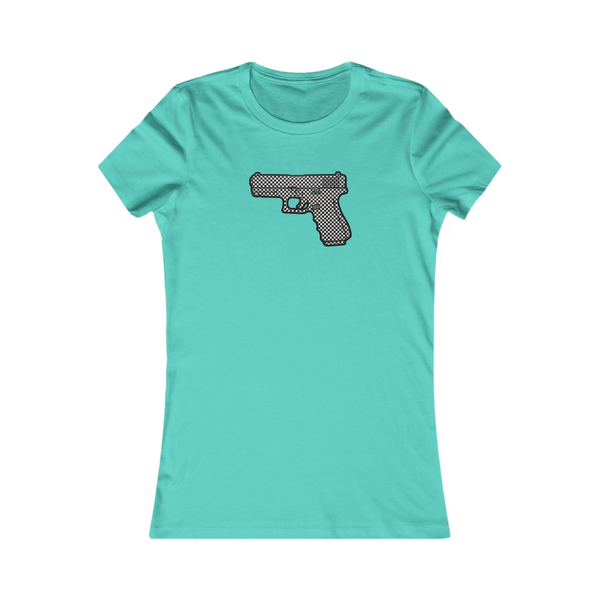 The Checker Collection-Pistol-Woman's T's