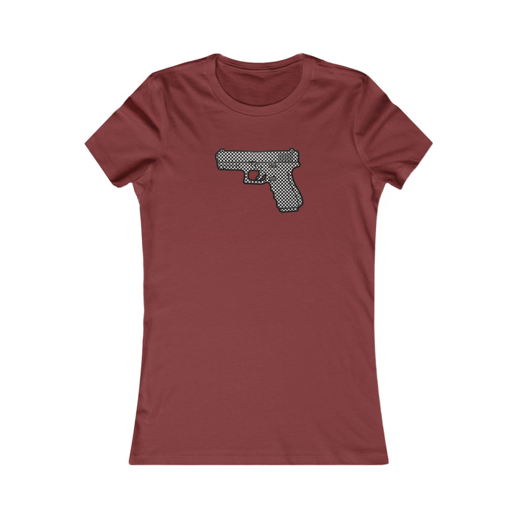 The Checker Collection-Pistol-Woman's T's
