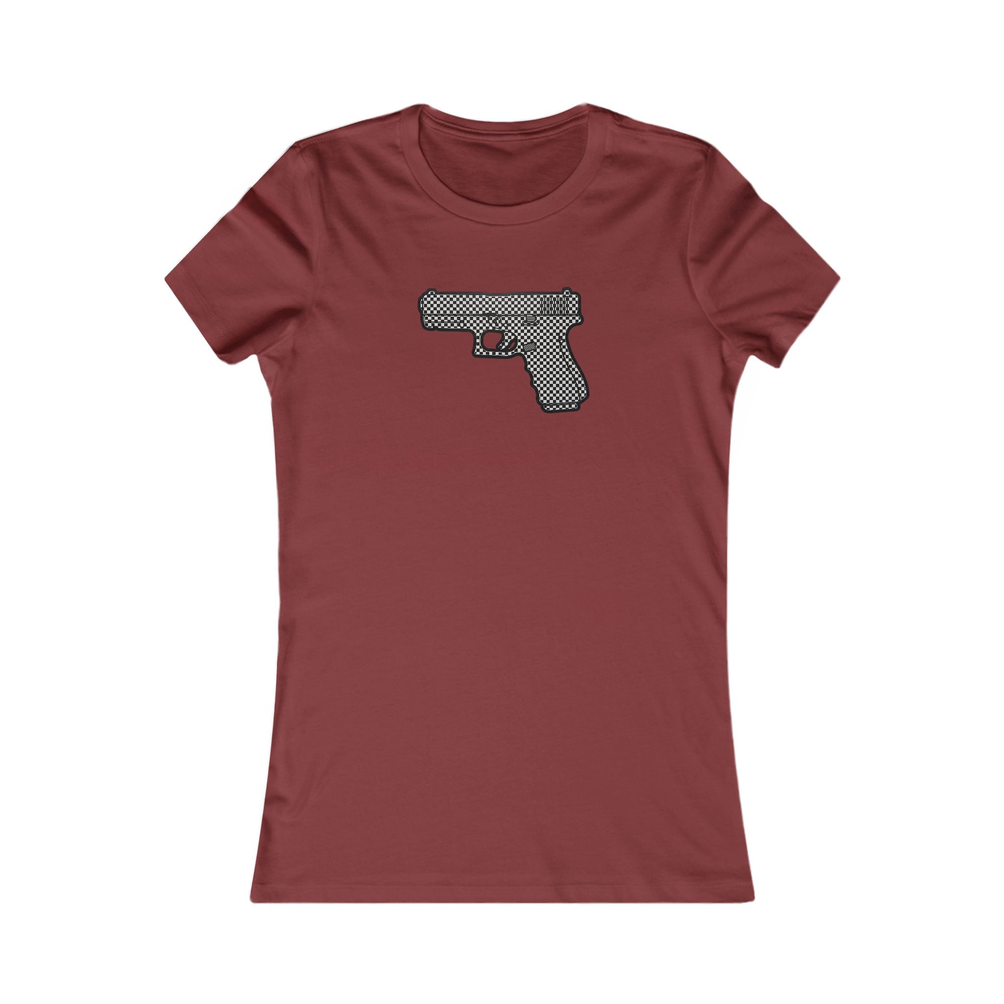 The Checker Collection-Pistol-Woman's T's