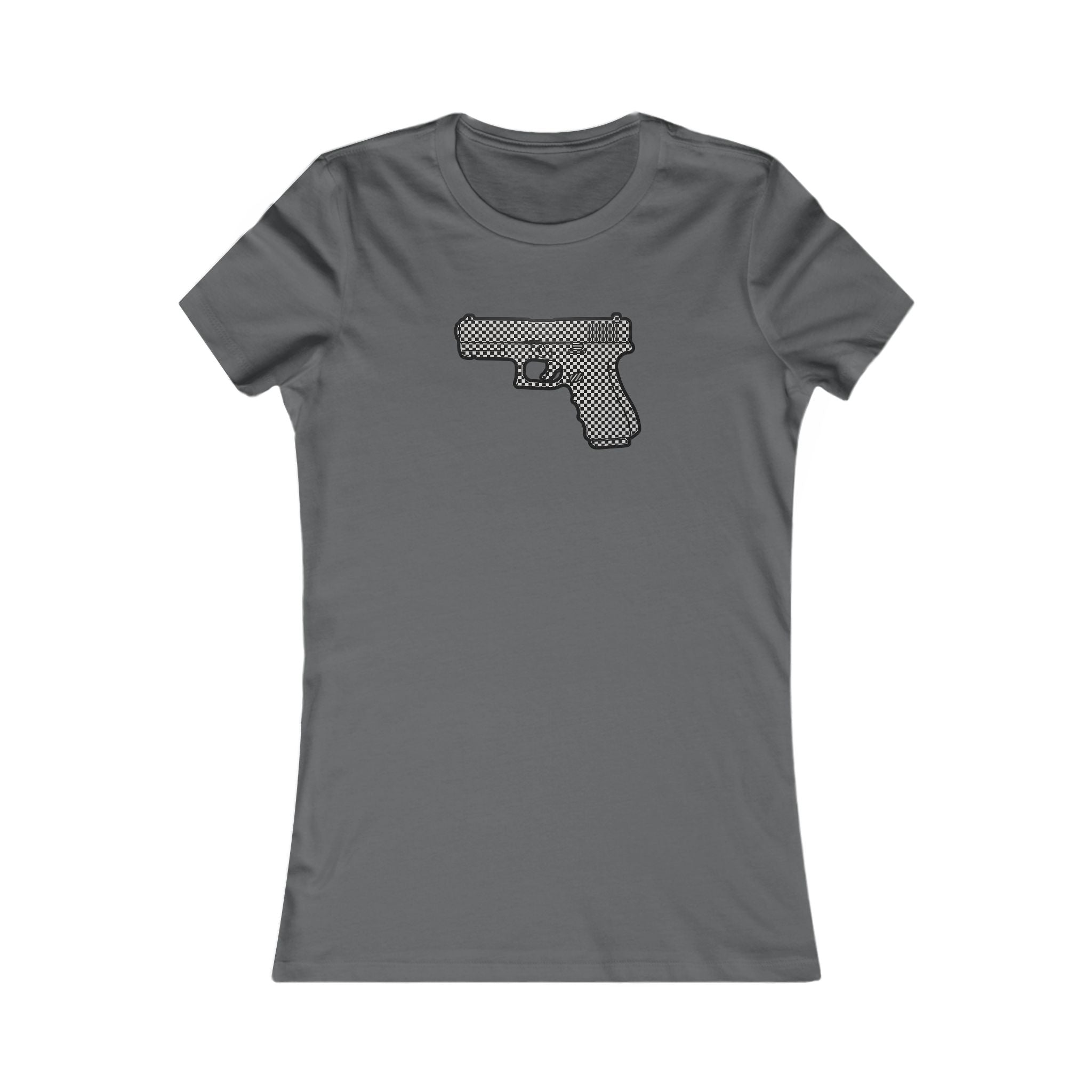 The Checker Collection-Pistol-Woman's T's