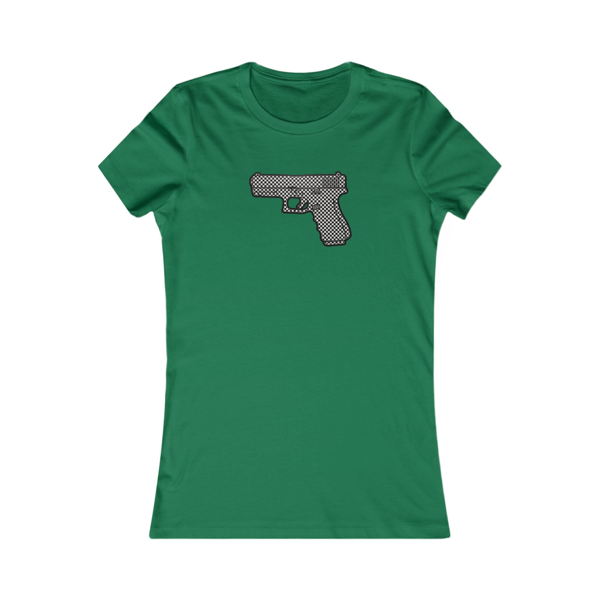 The Checker Collection-Pistol-Woman's T's
