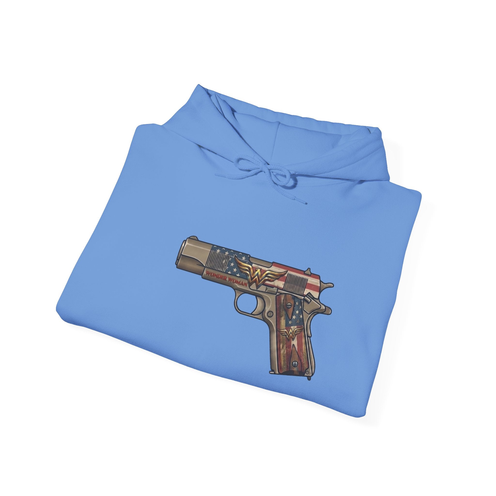 WW emblem Pistol Graphic Hoodie