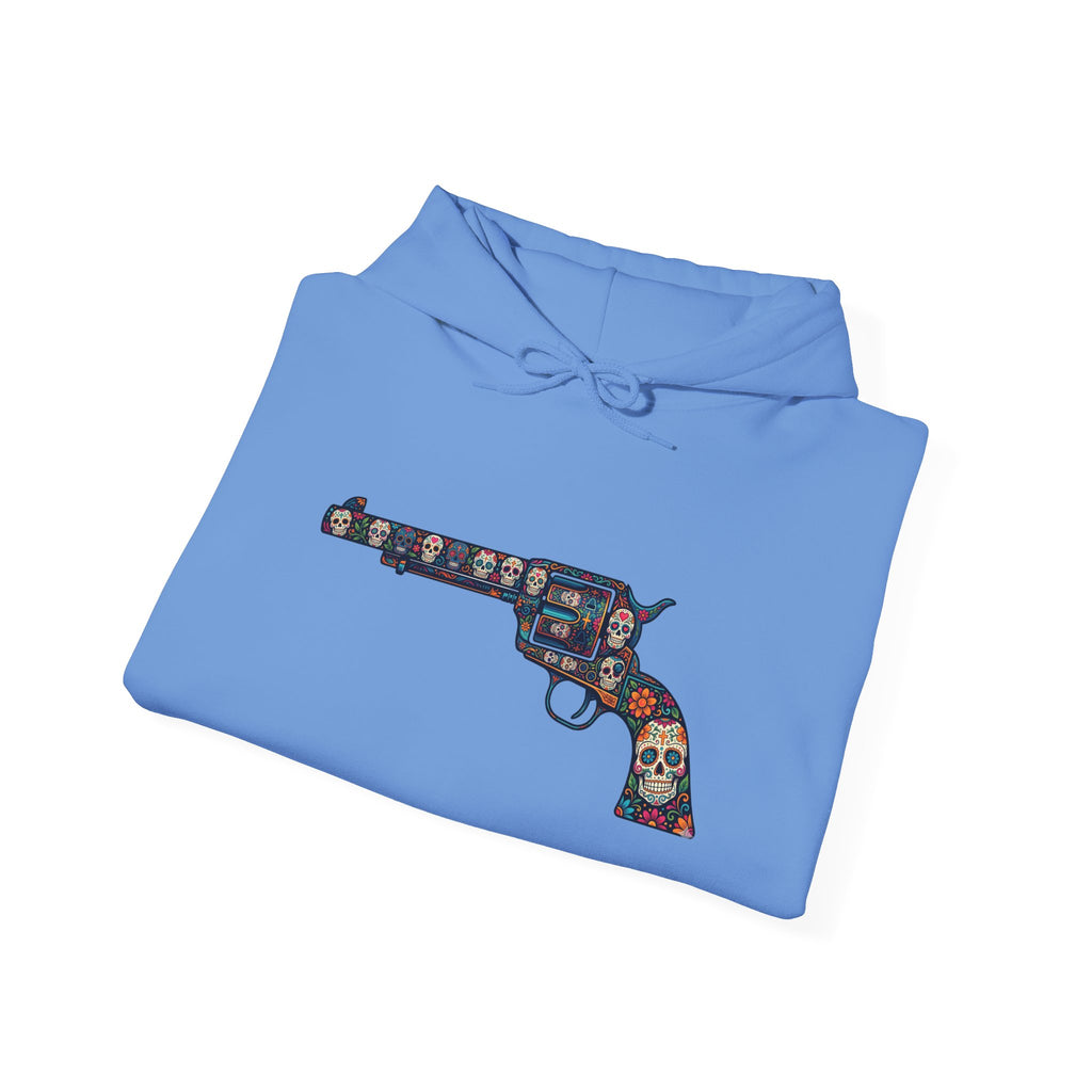 Sugar Skull Revolver Graphic Hoodie