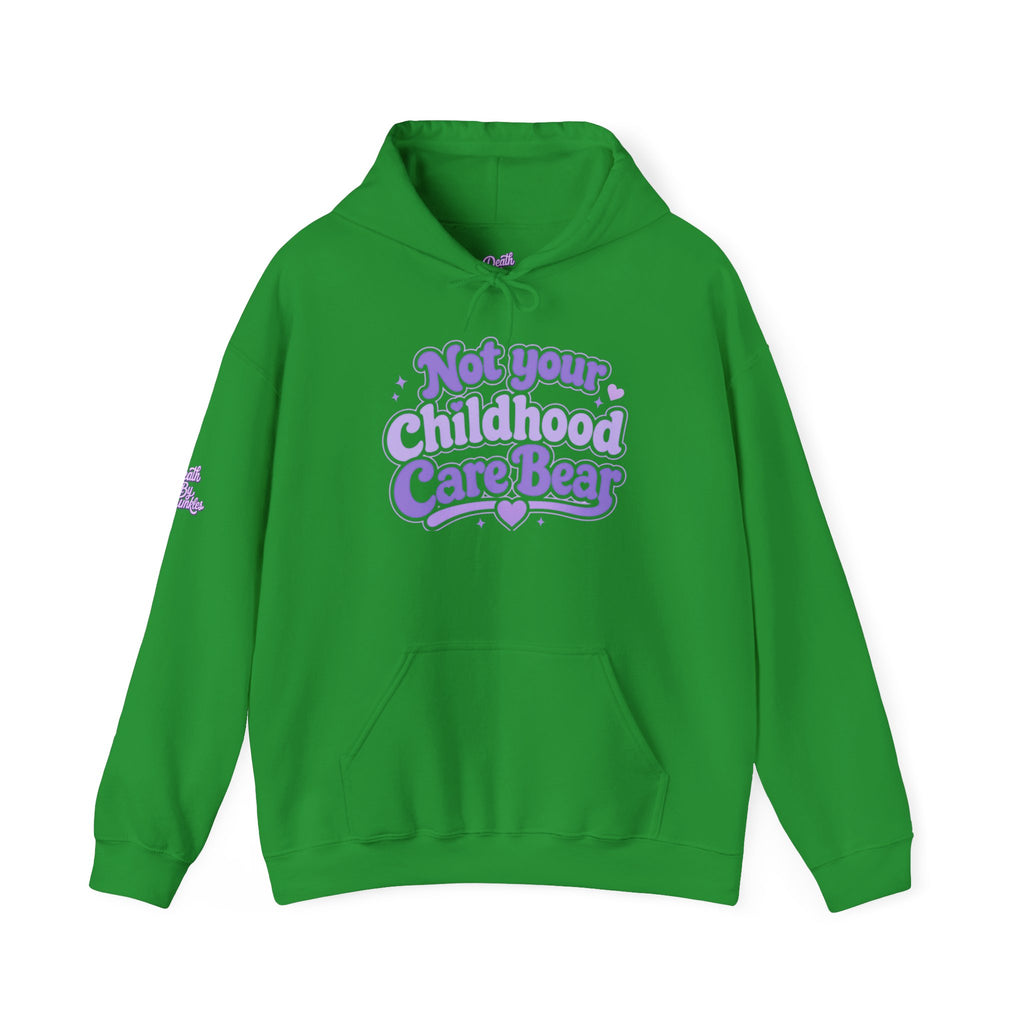 Not Your Childhood Care Bear Hoodie — Retro Care Bears Graphic Hoodie
