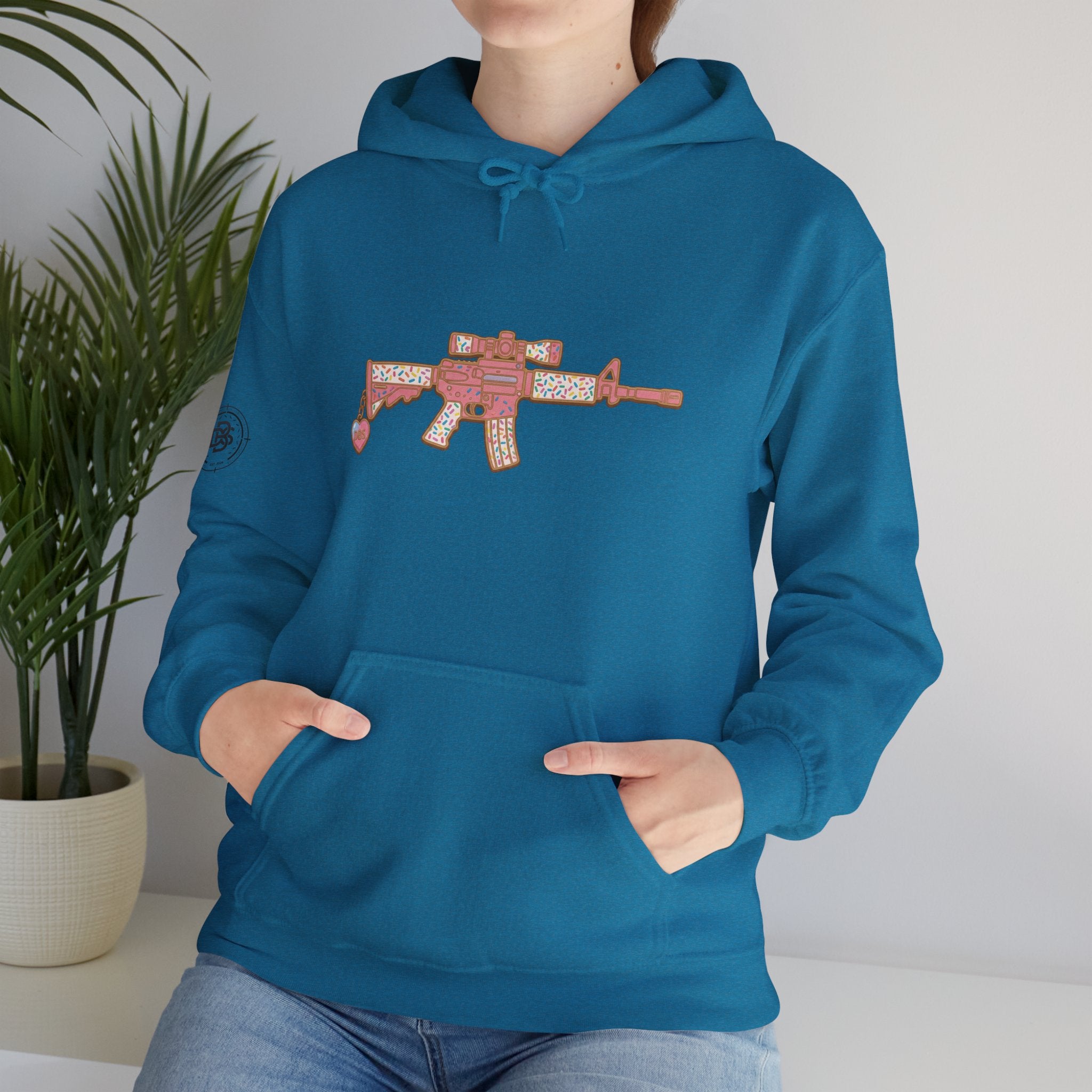 Sprinkle AR Rifle Graphic Hoodie