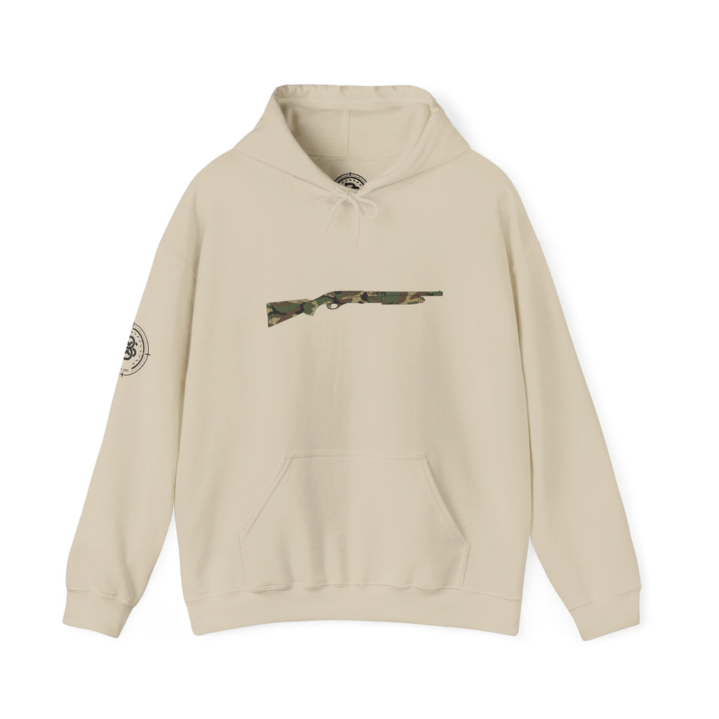 Camo Shotgun-Unisex Heavy Blend™ Hooded Sweatshirt