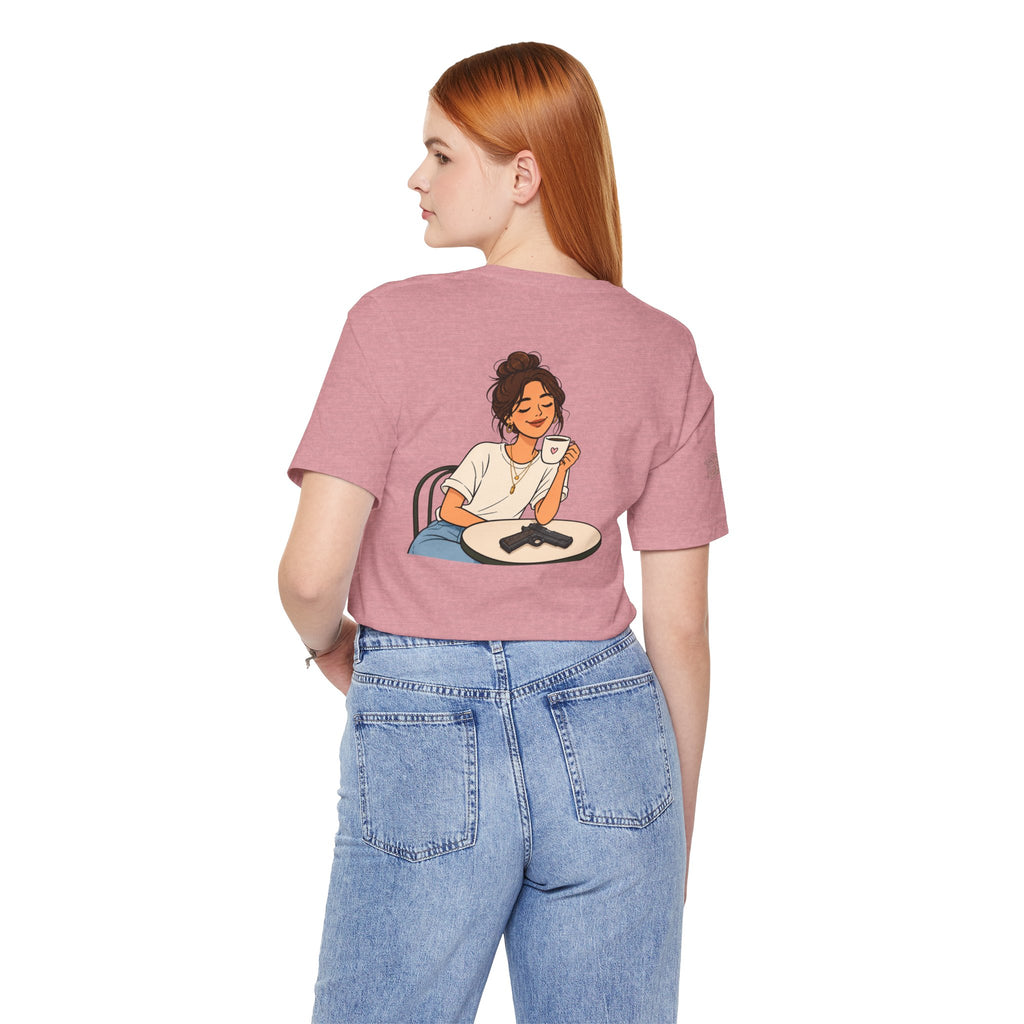 'Beans and Bullets' Coffee Lover T-Shirt