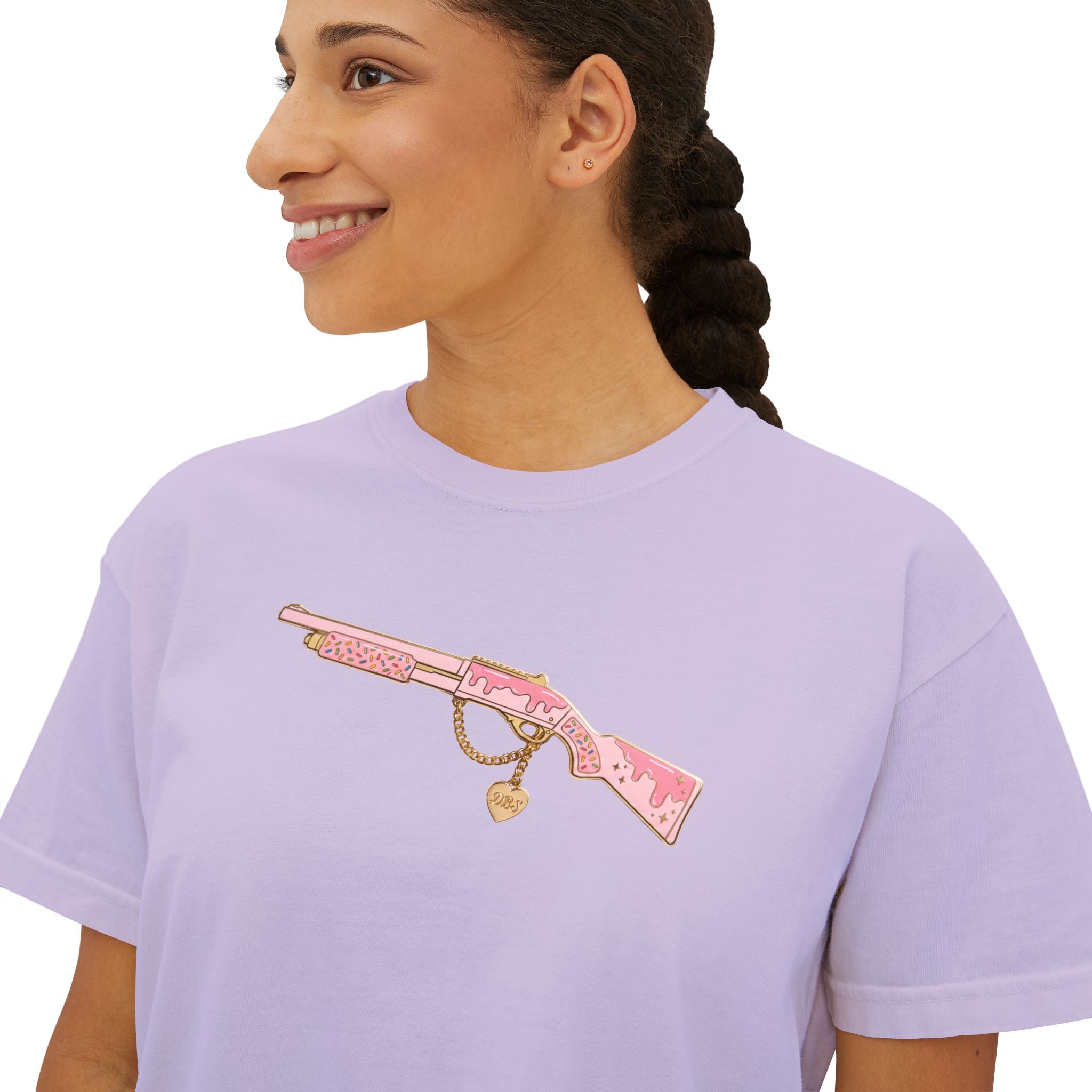 The Signature Sprinkles Collection- Shotgun- Women's Boxy Tee