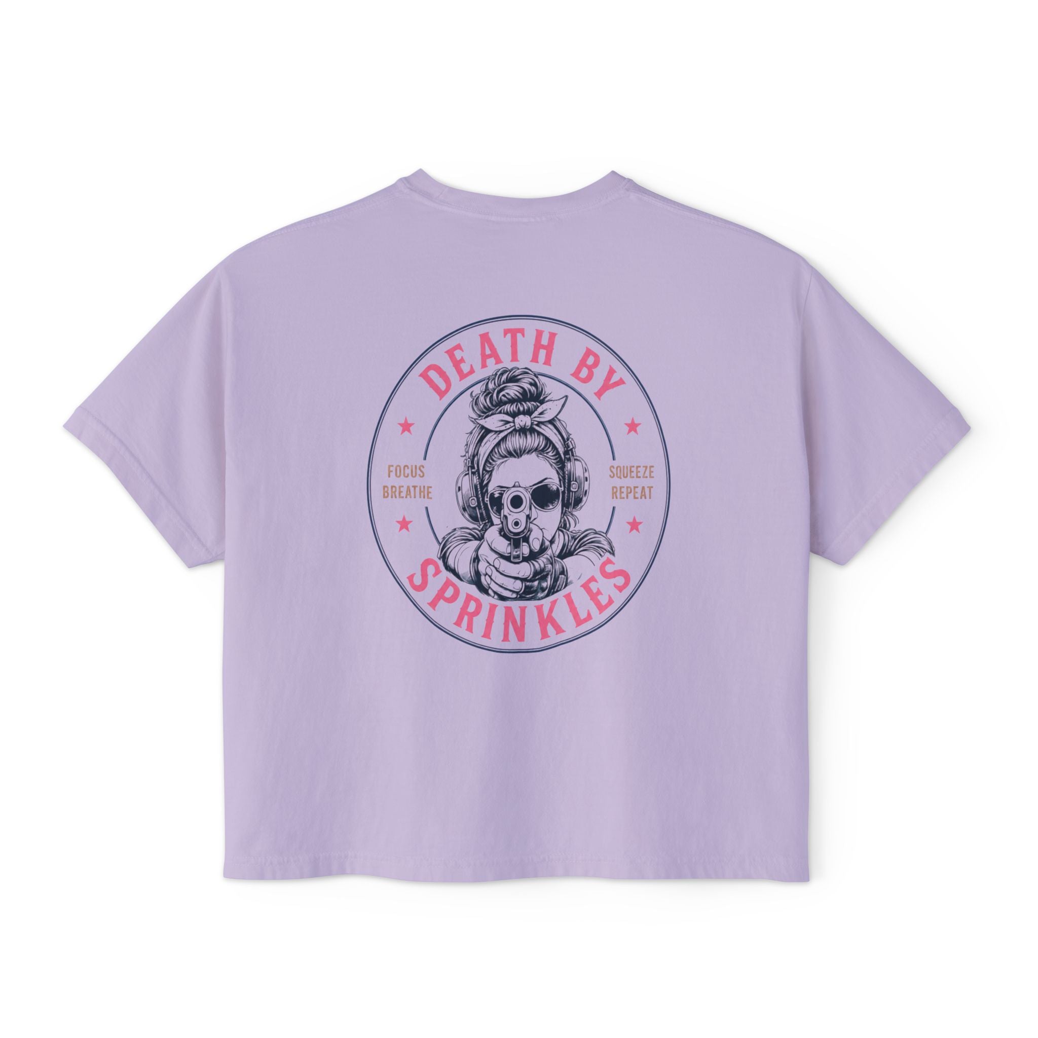 Death By Sprinkles-Women’s Crop T-Shirt
