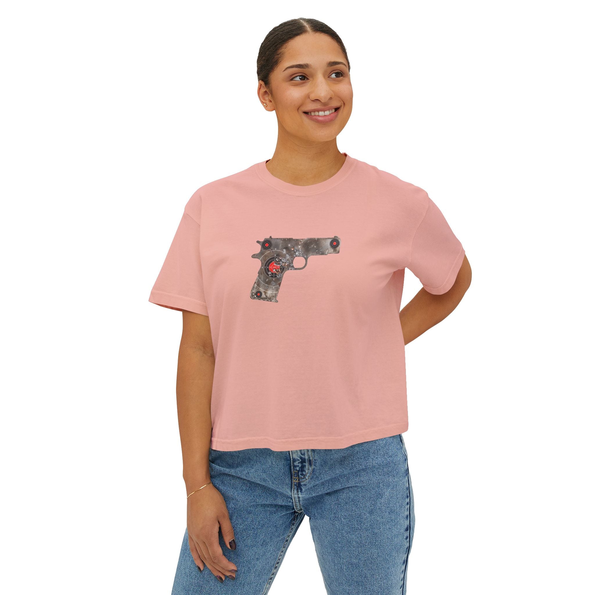 The Target Collection- Pistol-Women’s Boxy Tee