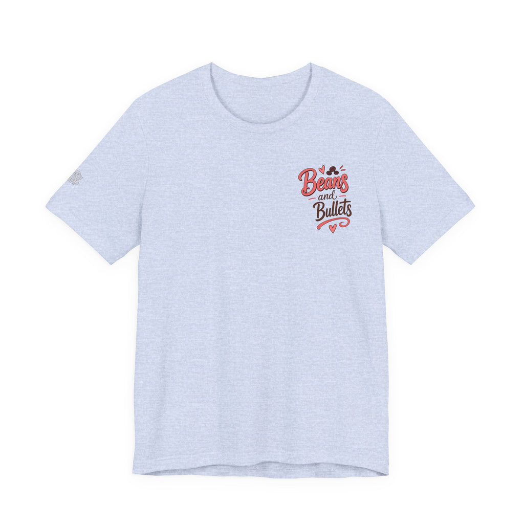 'Beans and Bullets' Coffee Lover T-Shirt