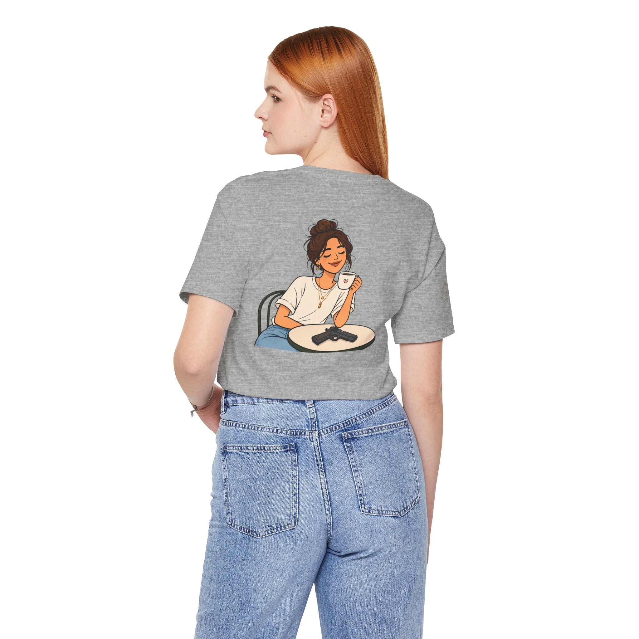 'Beans and Bullets' Coffee Lover T-Shirt