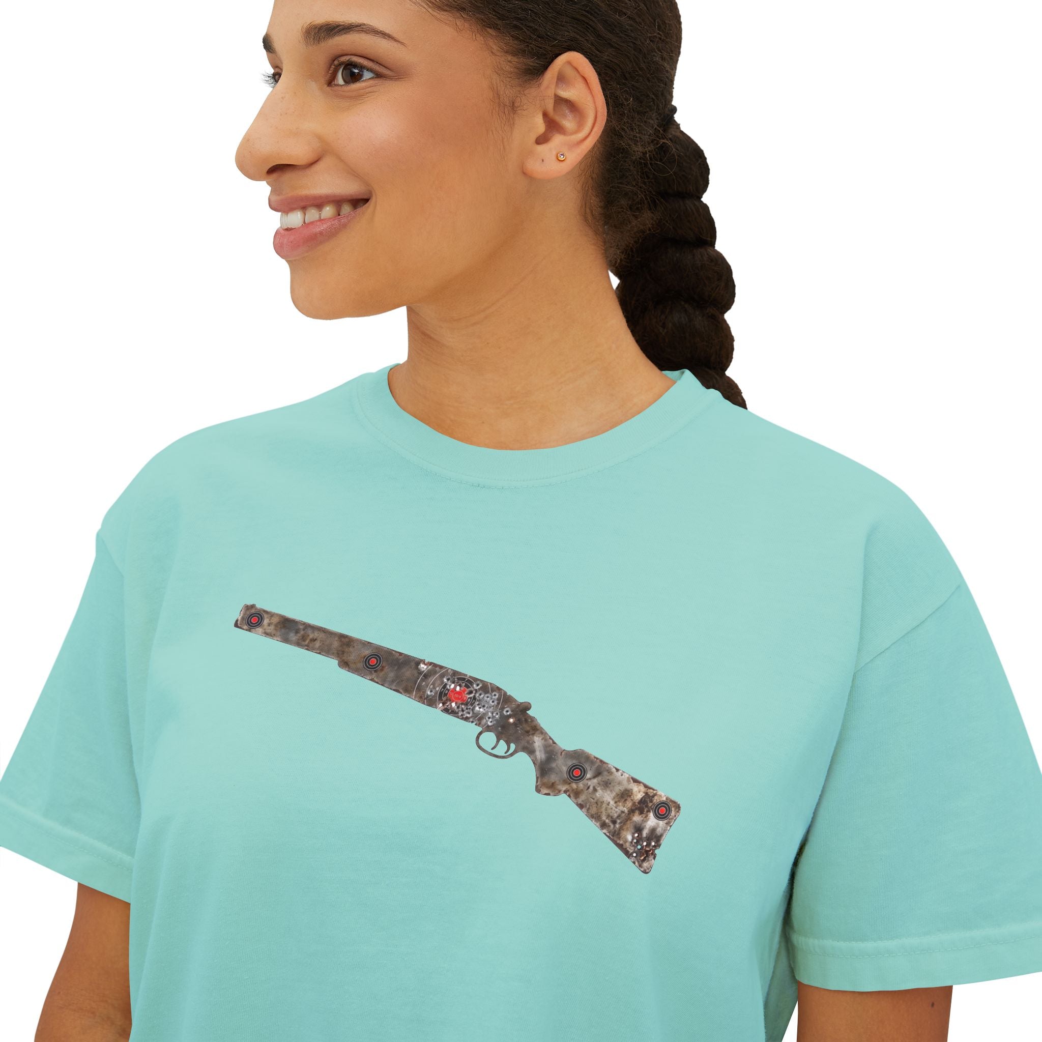 The Target Collection-Shotgun-Women's Boxy Tee