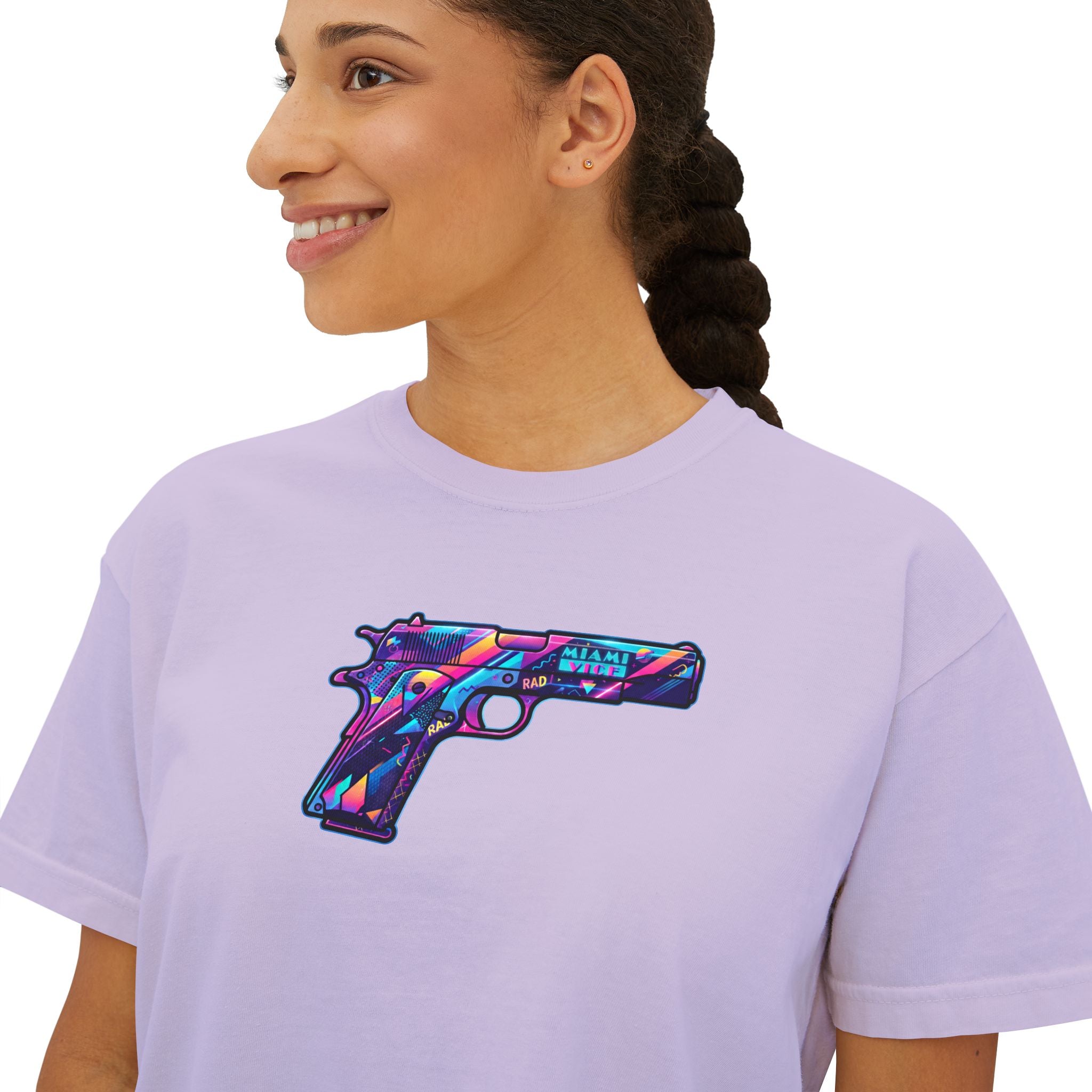 The Retro Collection-Pistol-Women's Boxy Tee