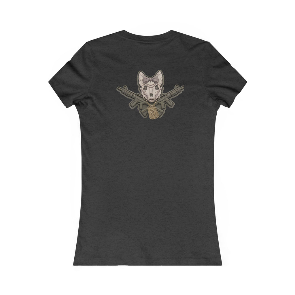 Women’s Tactical K9 Tee — 'DBS' Crest Chest & K9 Emblem Back