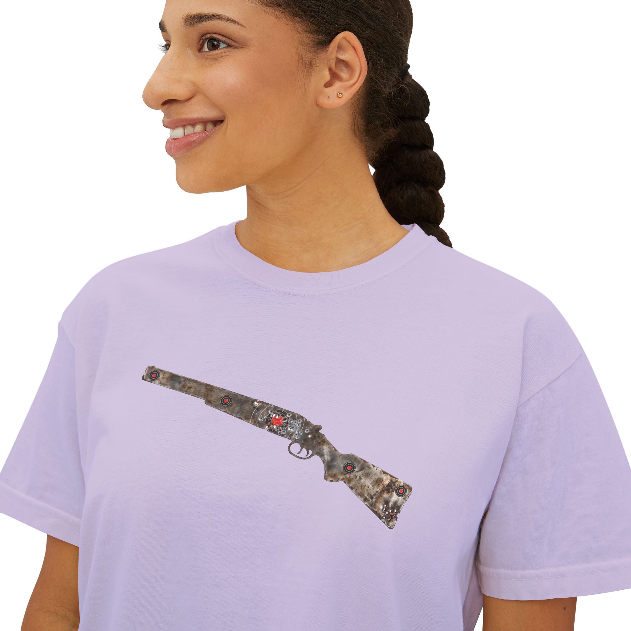The Target Collection-Shotgun-Women's Boxy Tee