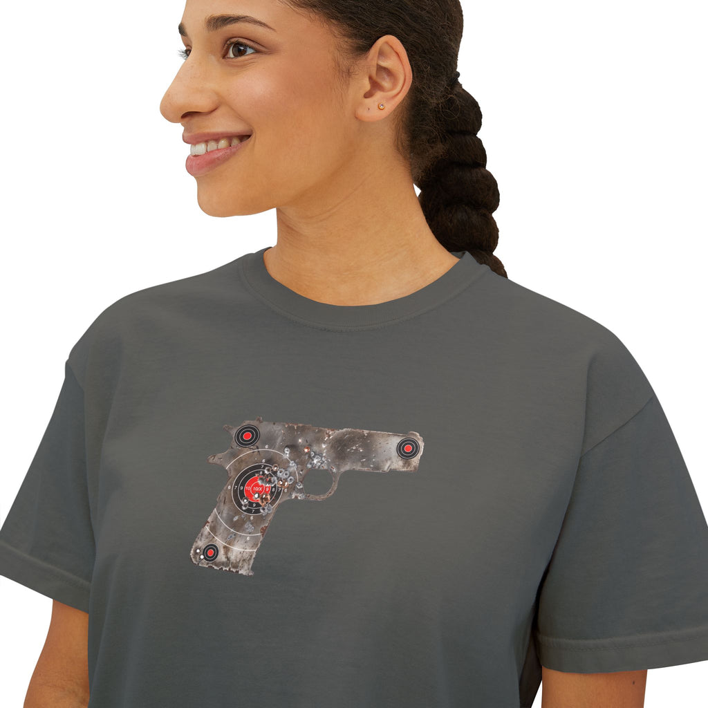 The Target Collection- Pistol-Women’s Boxy Tee
