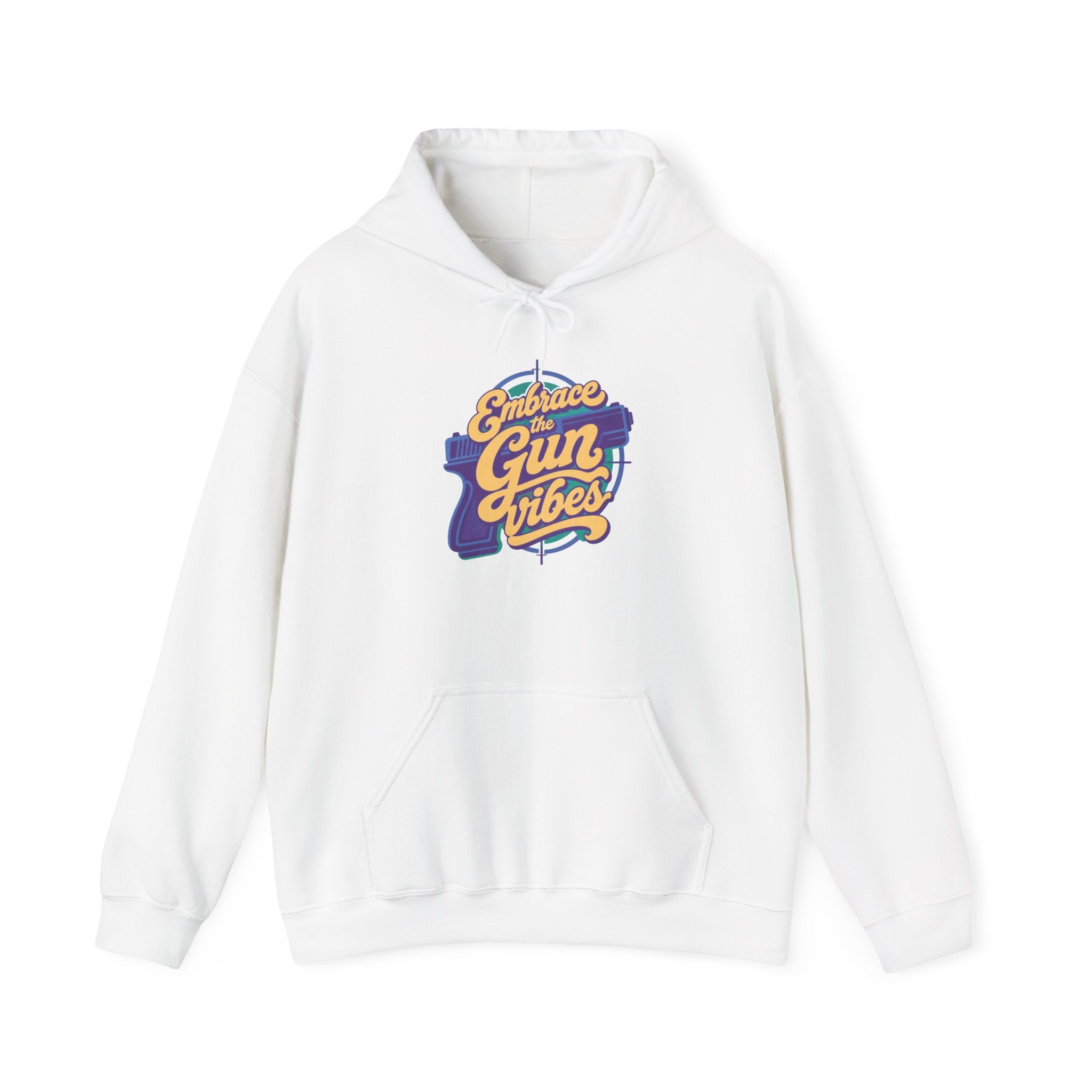 Embrace Gun Vibes Hoodie — Retro