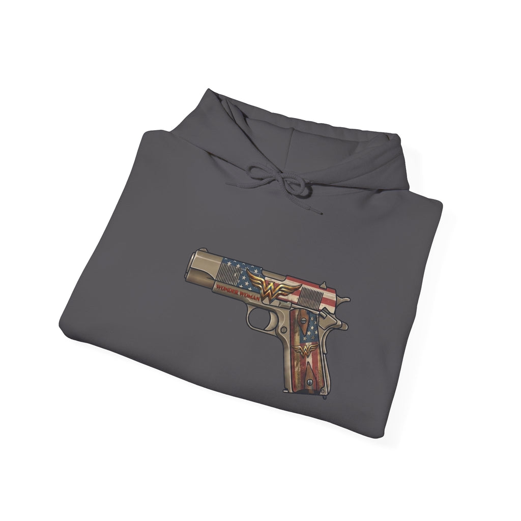 WW emblem Pistol Graphic Hoodie